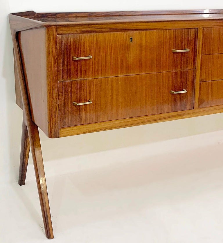 Italian Chest Of Drawers With Mirror Top