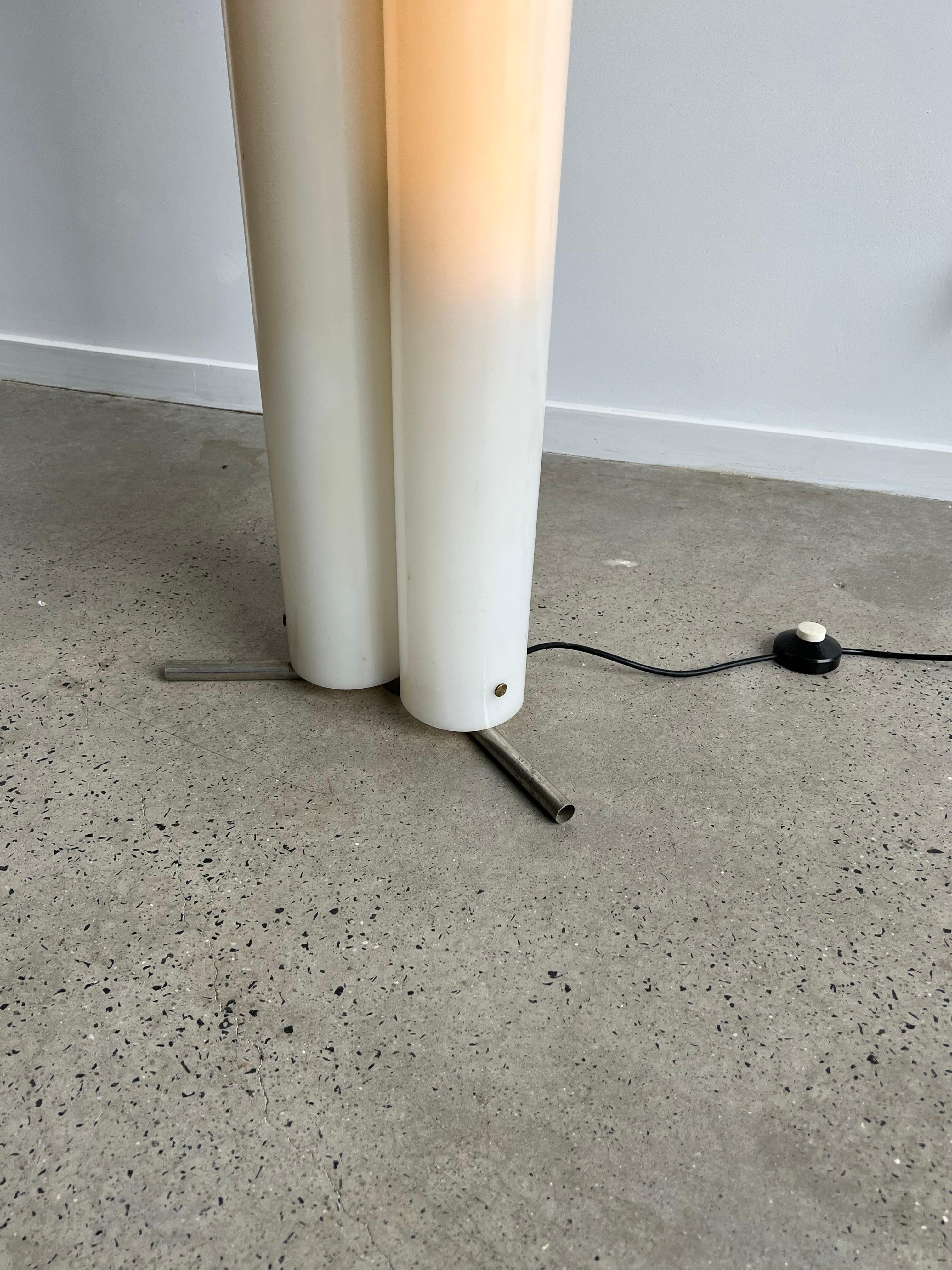 Mid-Century Modern Italian Chimera Floor Lamp by Vico Magistretti for Artemide First Edition, 1969 For Sale
