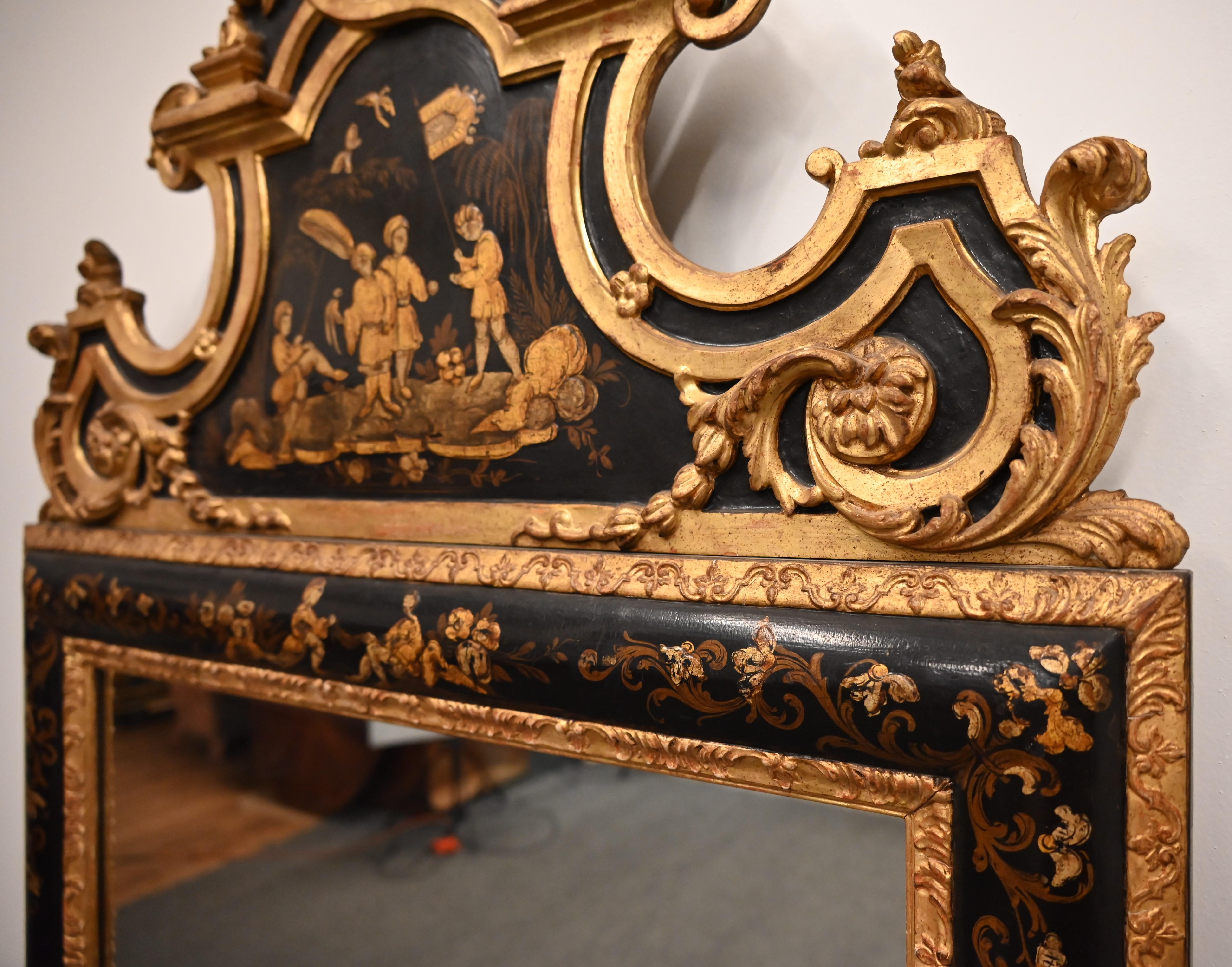 Italian Chinoiserie Mirror, 1920s 5