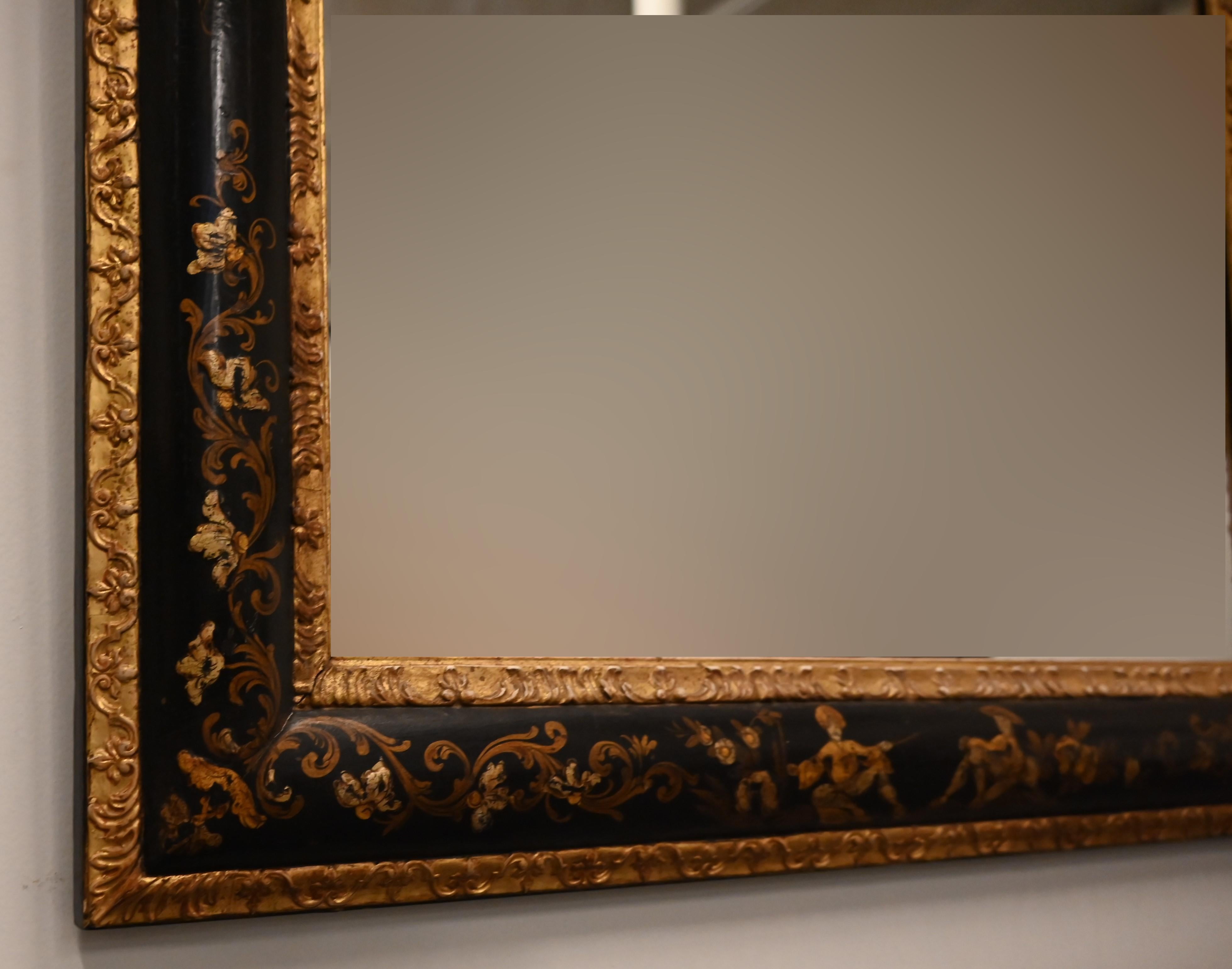 Italian Chinoiserie Mirror, 1920s 7