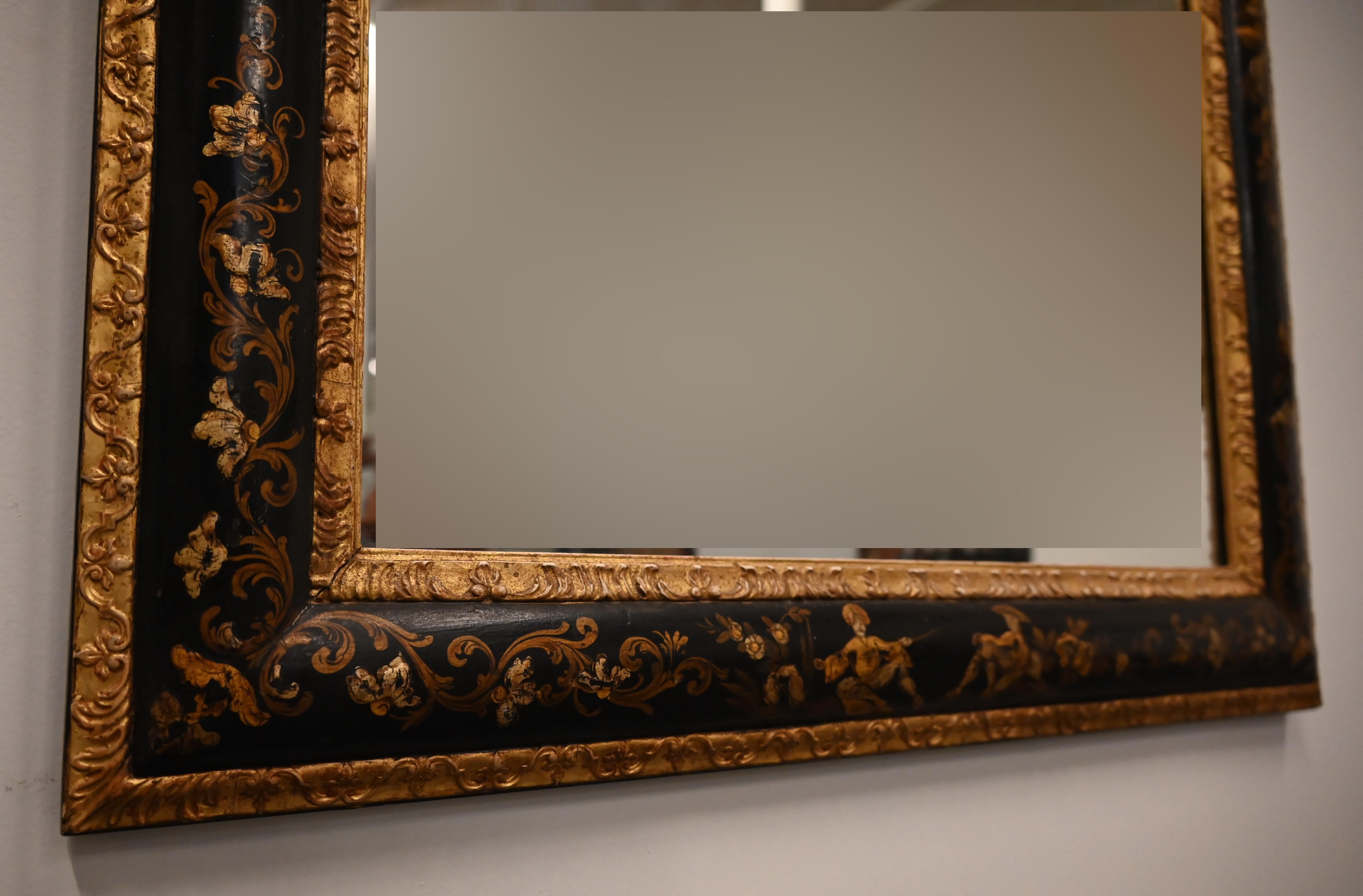 Italian Chinoiserie Mirror, 1920s 8