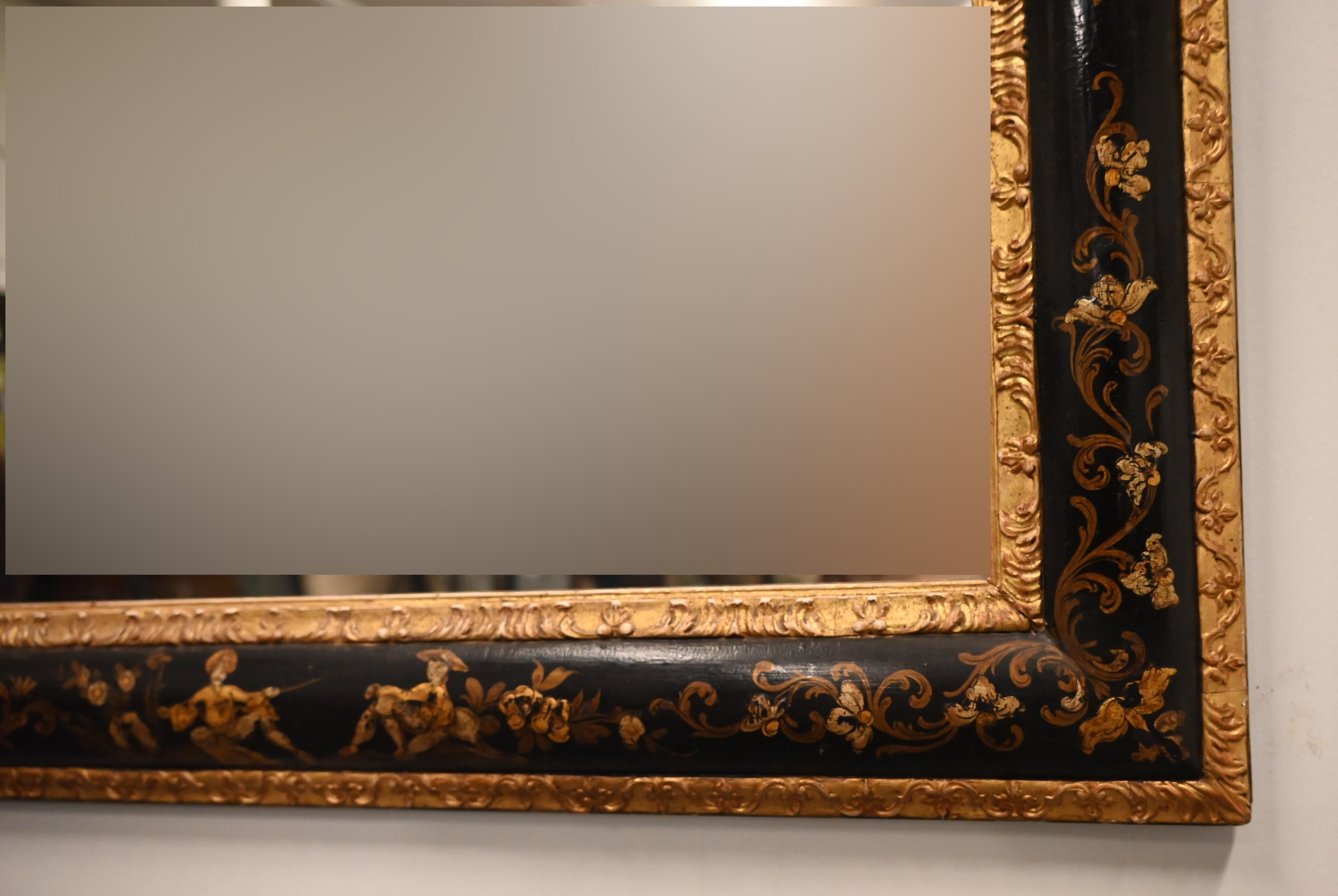 Italian Chinoiserie Mirror, 1920s 9