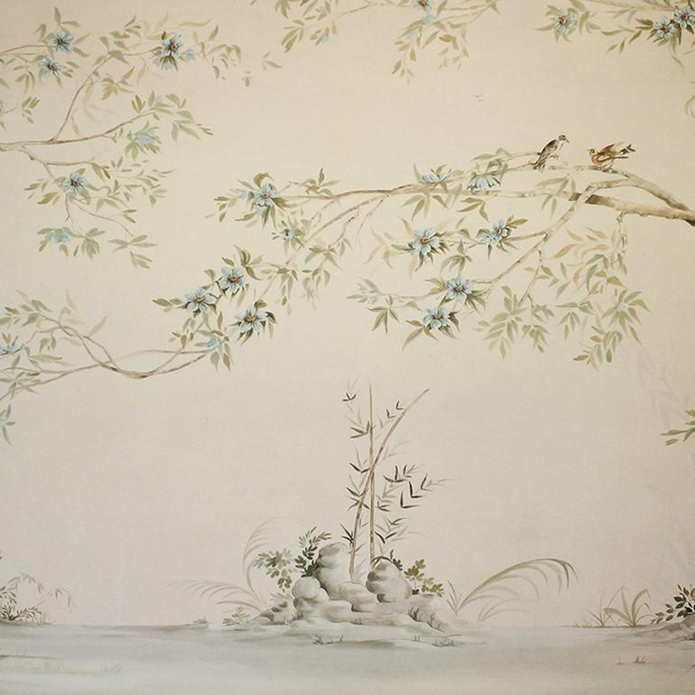 chinoiserie wallpaper for sale