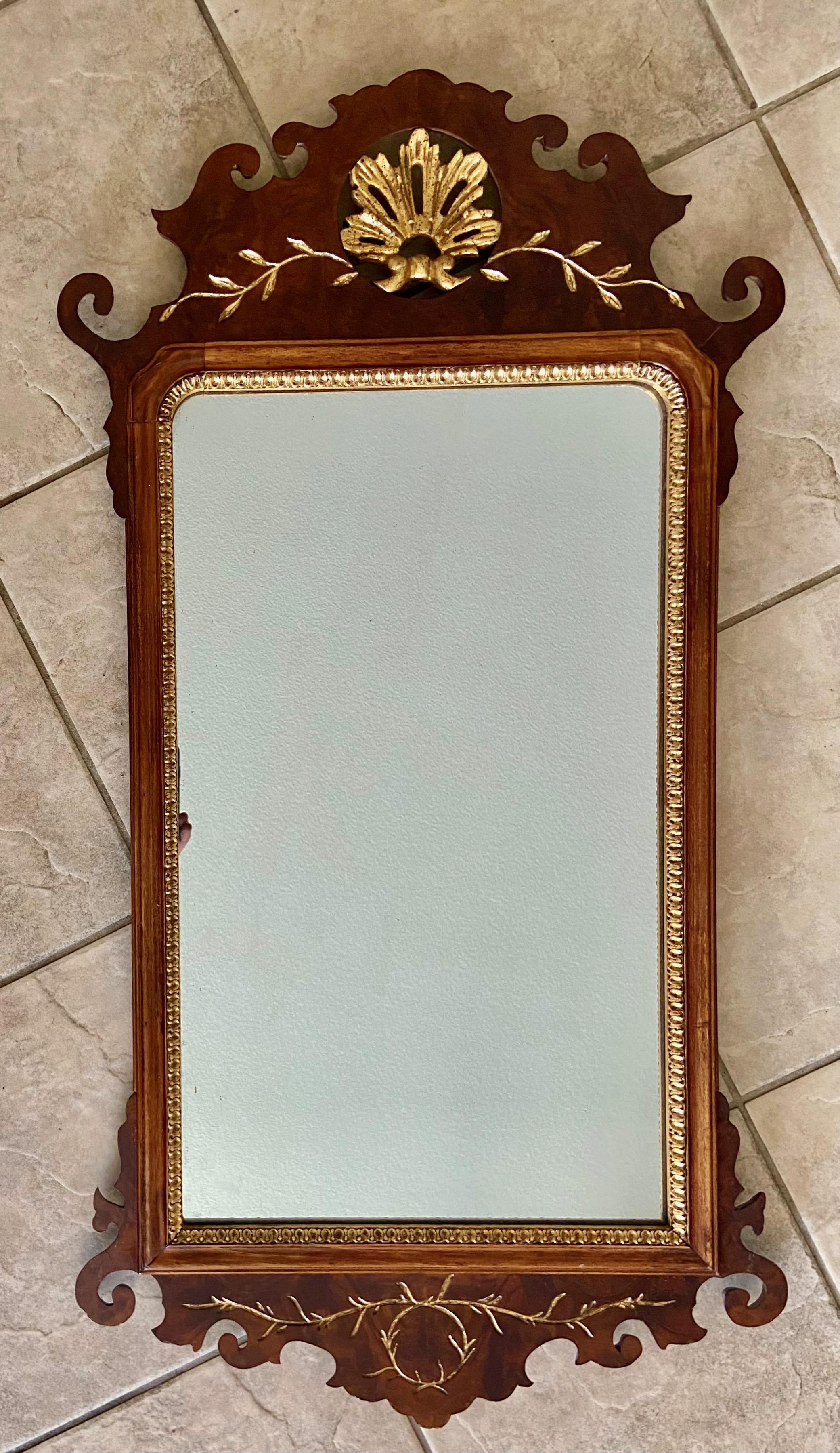 Italian Chippendale Style Wall Mirror 11