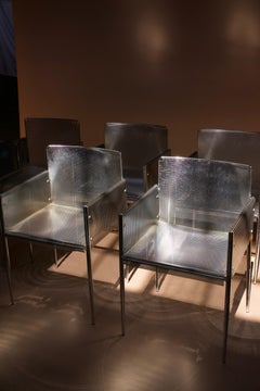Italian Chrome Chairs