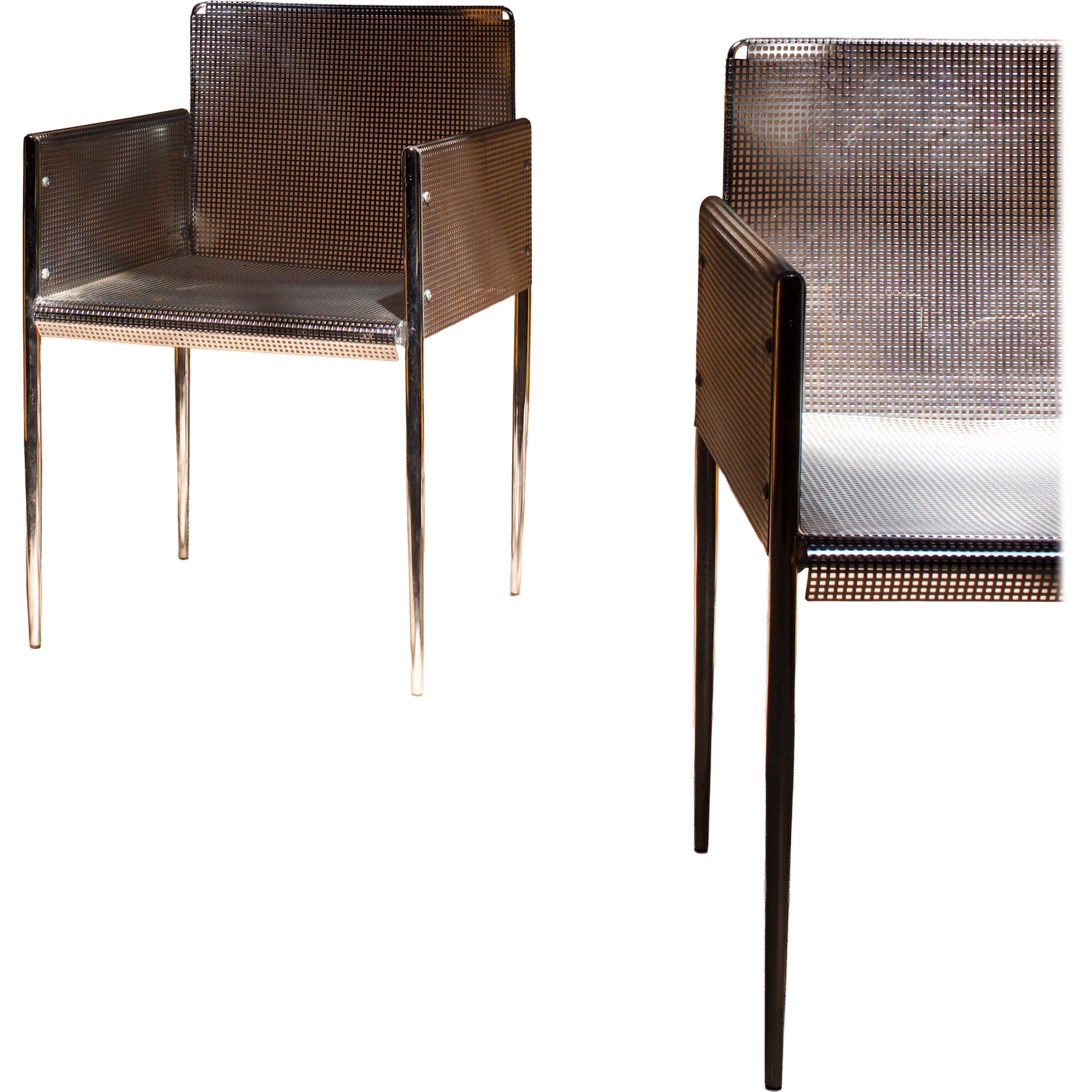 Italian Chrome Chairs For Sale