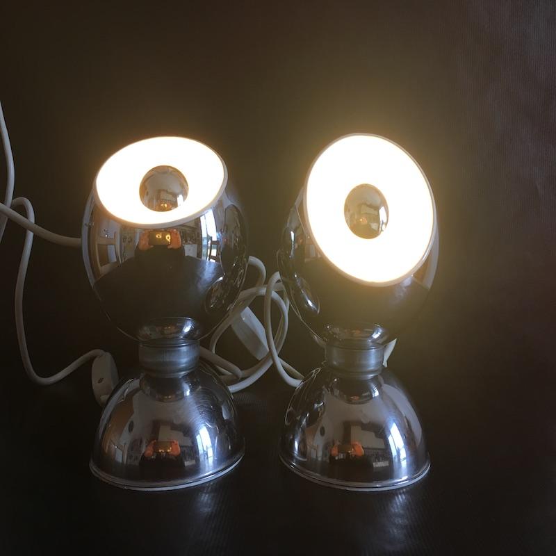  Lampes de Goffredo Reggiani, années 1970 Bon état - En vente à Roma, IT