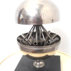 Italian Cigarette Holder 1950s With Black Marble Base