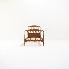 Italian Classic Chiavari Bed in Pine, 1/2