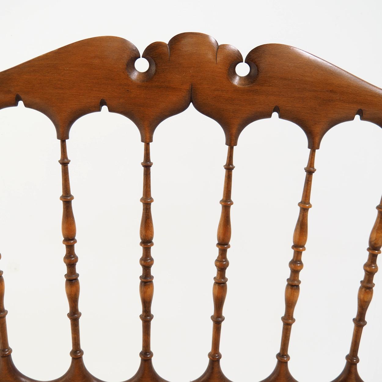 Italian Classic Chiavari Bed in Pine, 2/2 For Sale 3
