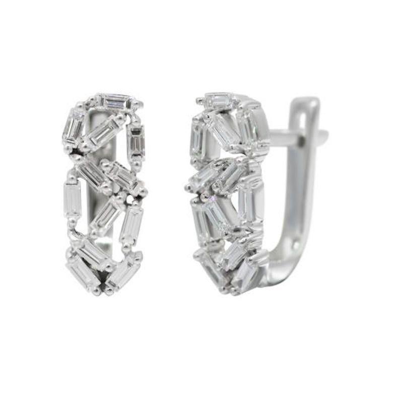 White Gold 14K Earrings 

Diamond 24-RND 25-0,69-3/4A

Weight 3.27 gram

With a heritage of ancient fine Swiss jewelry traditions, NATKINA is a Geneva based jewellery brand, which creates modern jewellery masterpieces suitable for every day life.
It