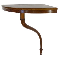 Consola de pared esquinera italiana clásica de los años 50