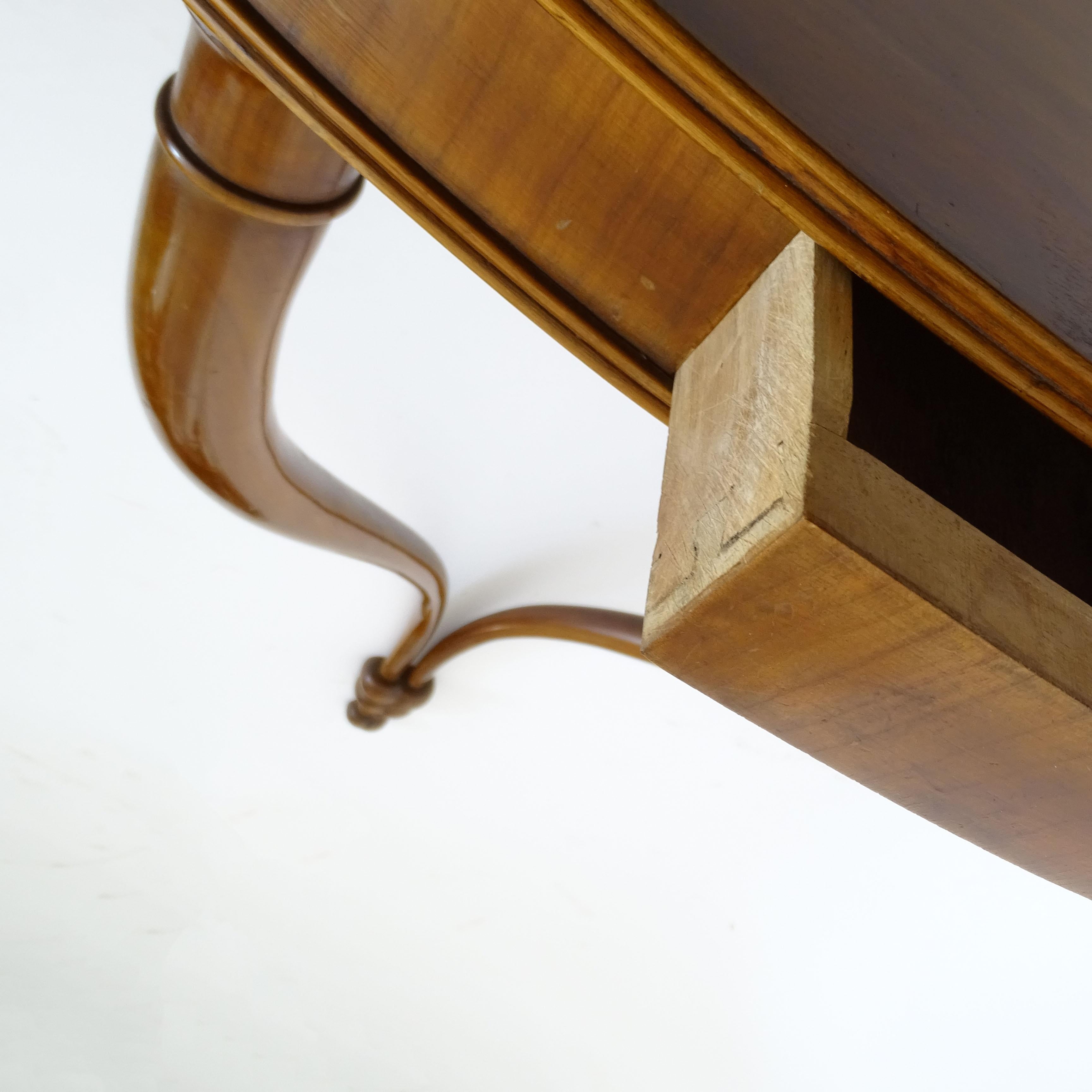 Console murale classique italienne des années 1950 avec un tiroir en vente 1