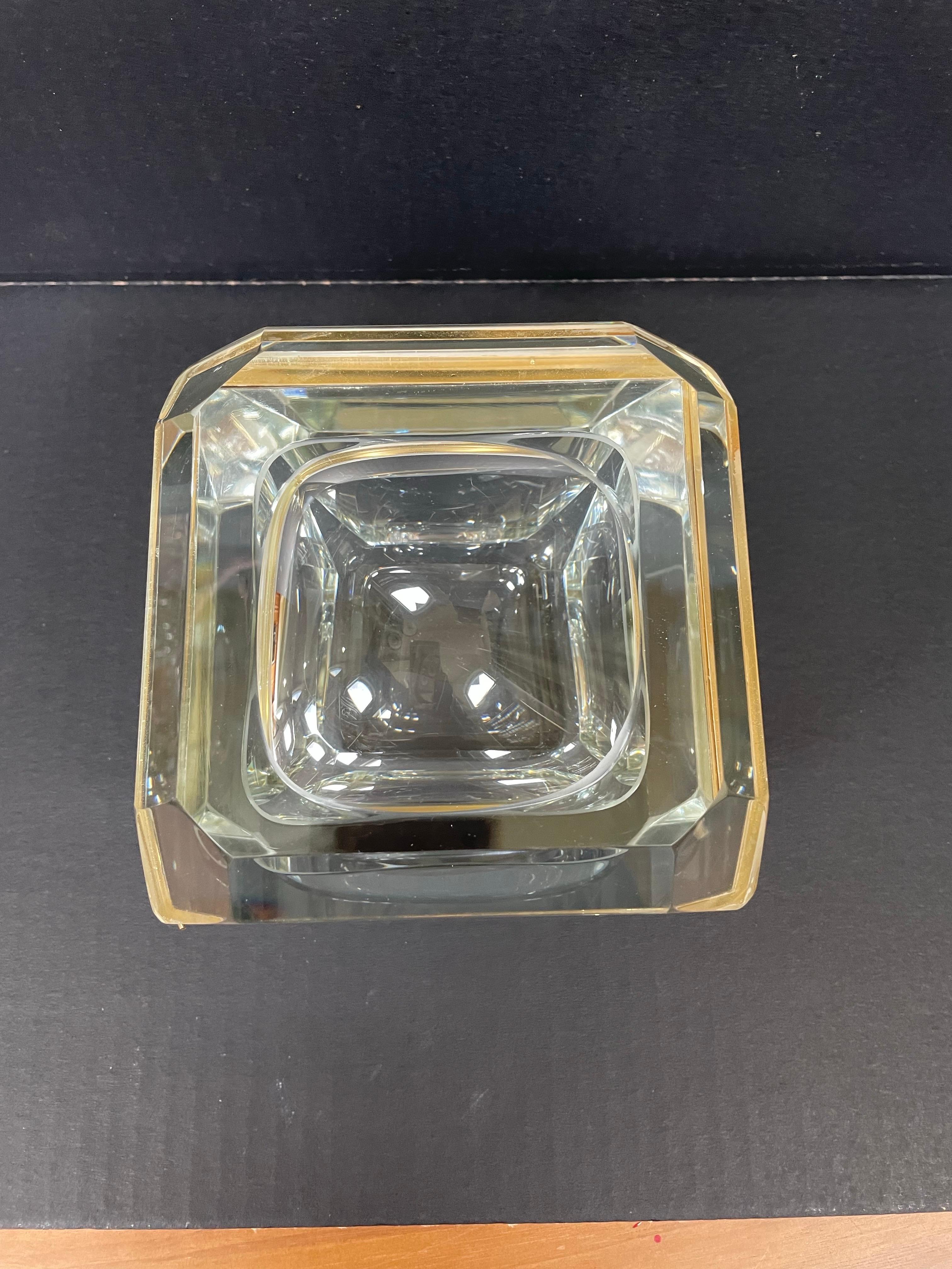 20th Century Italian clear glass 