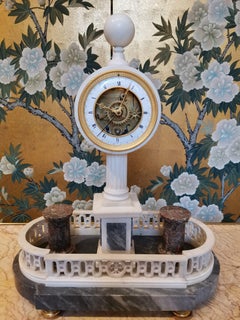 Italian Clock 19th Century Worship of Valadier