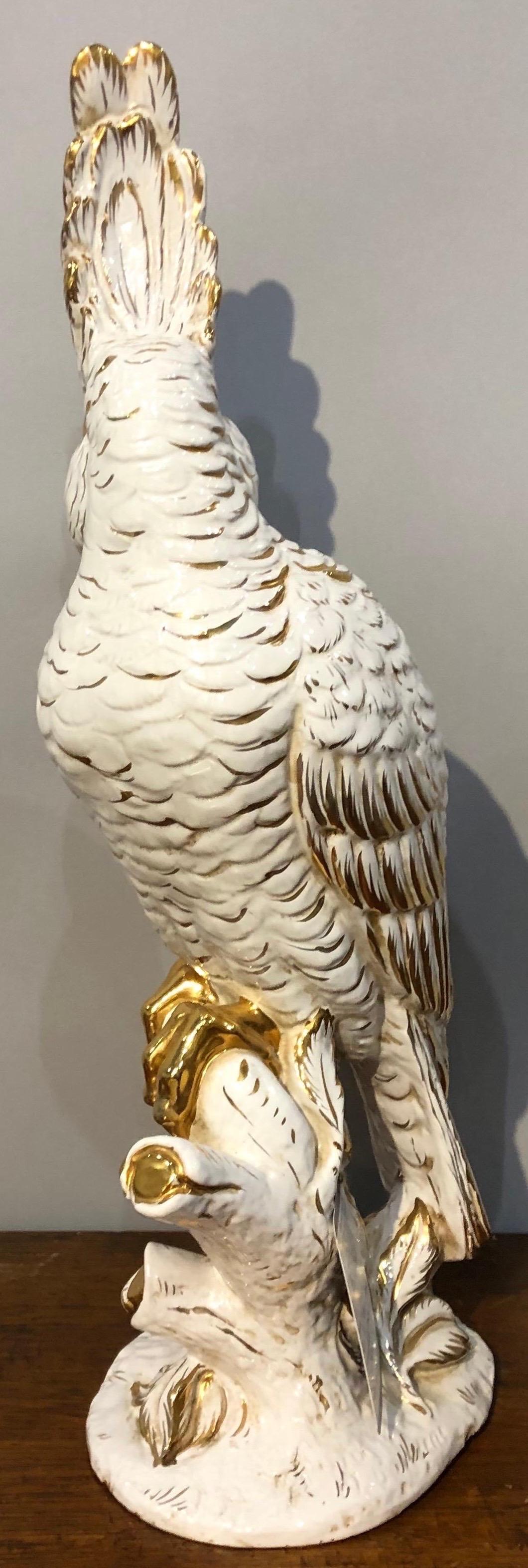 Porcelain Italian Cockatoo