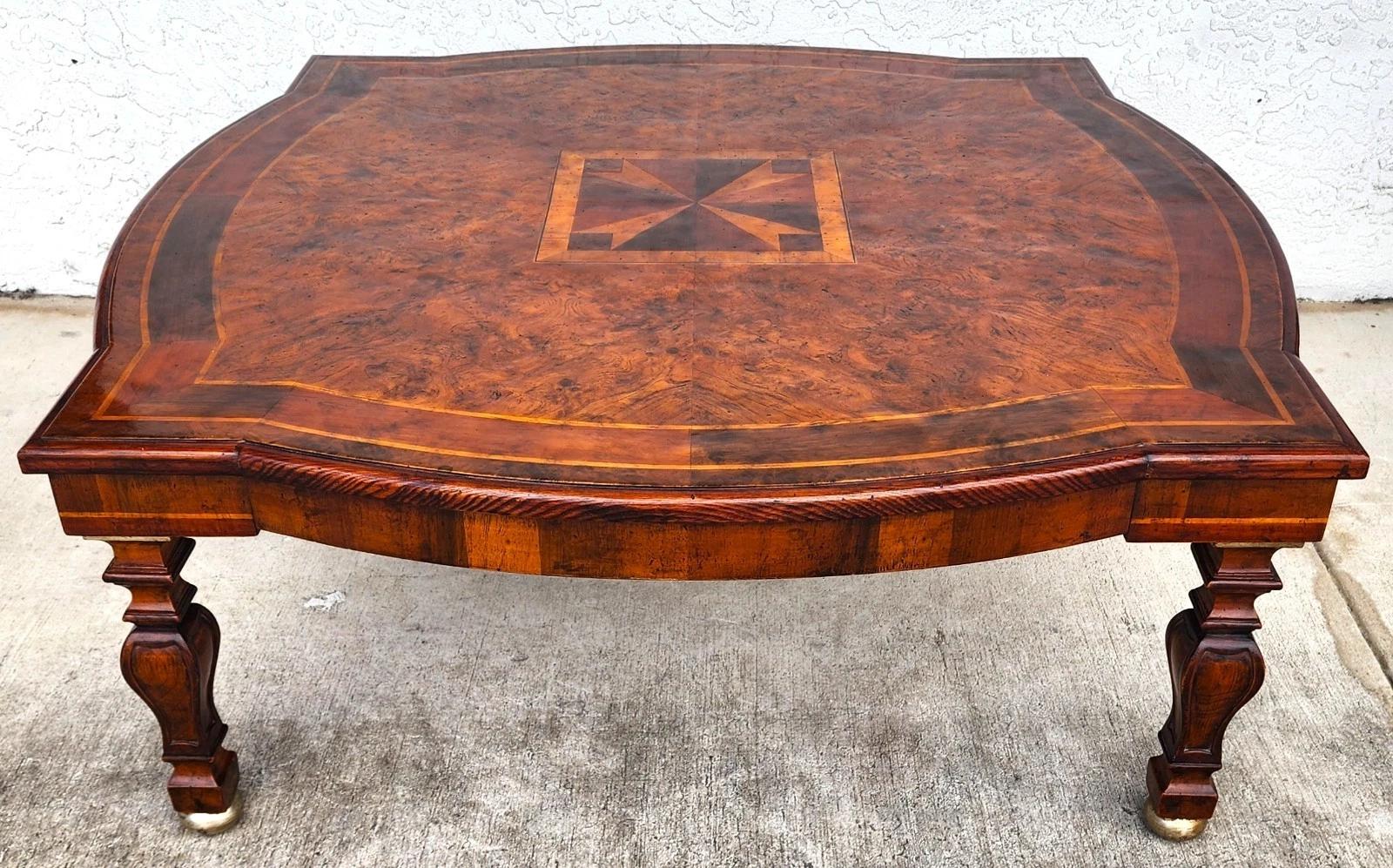 Table basse cocktail italienne par Decorative Crafts Italy en vente 9