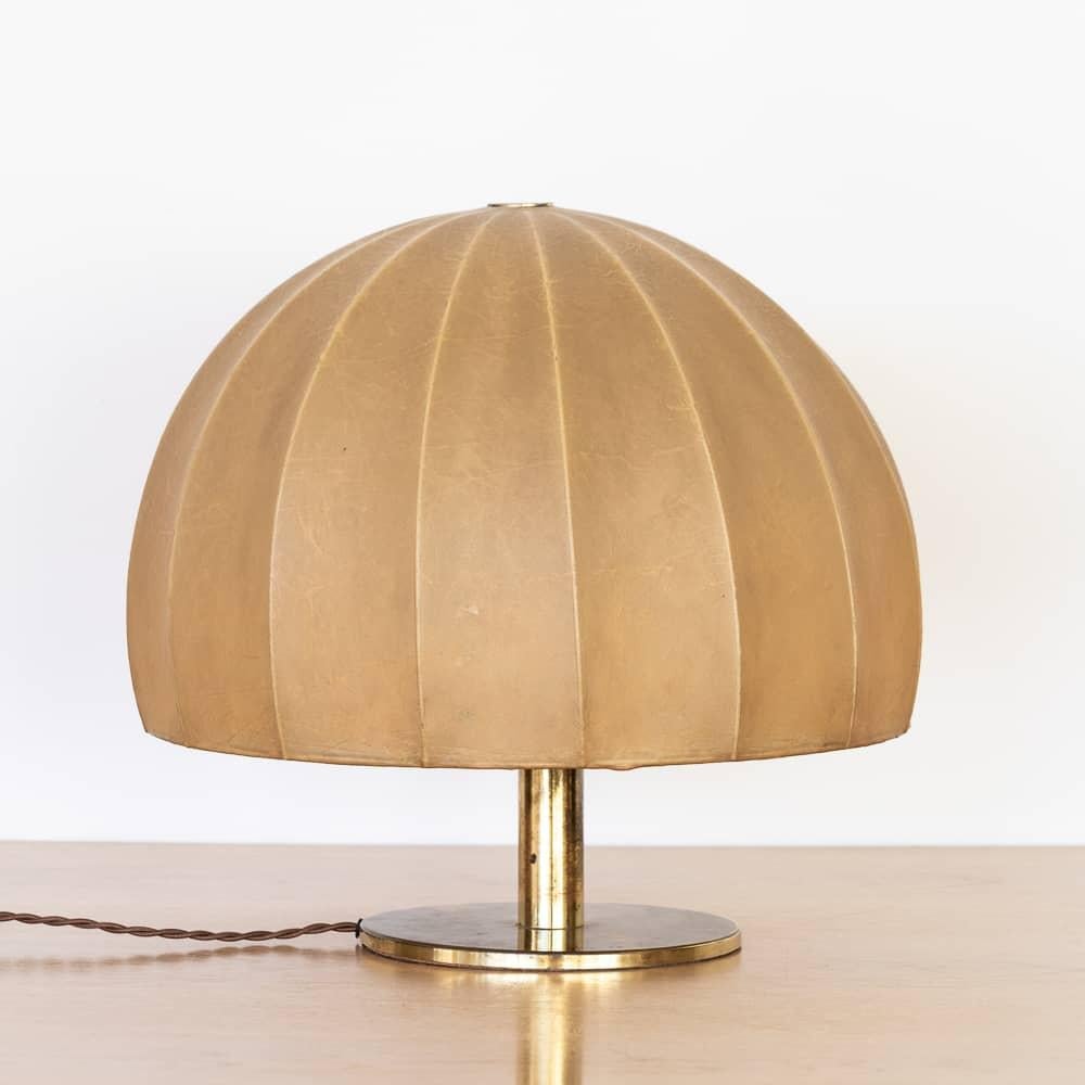 Italian Cocoon Brass Table Lamp 1