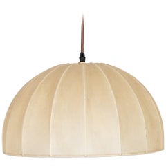 Vintage Italian Cocoon Dome Pendant Light