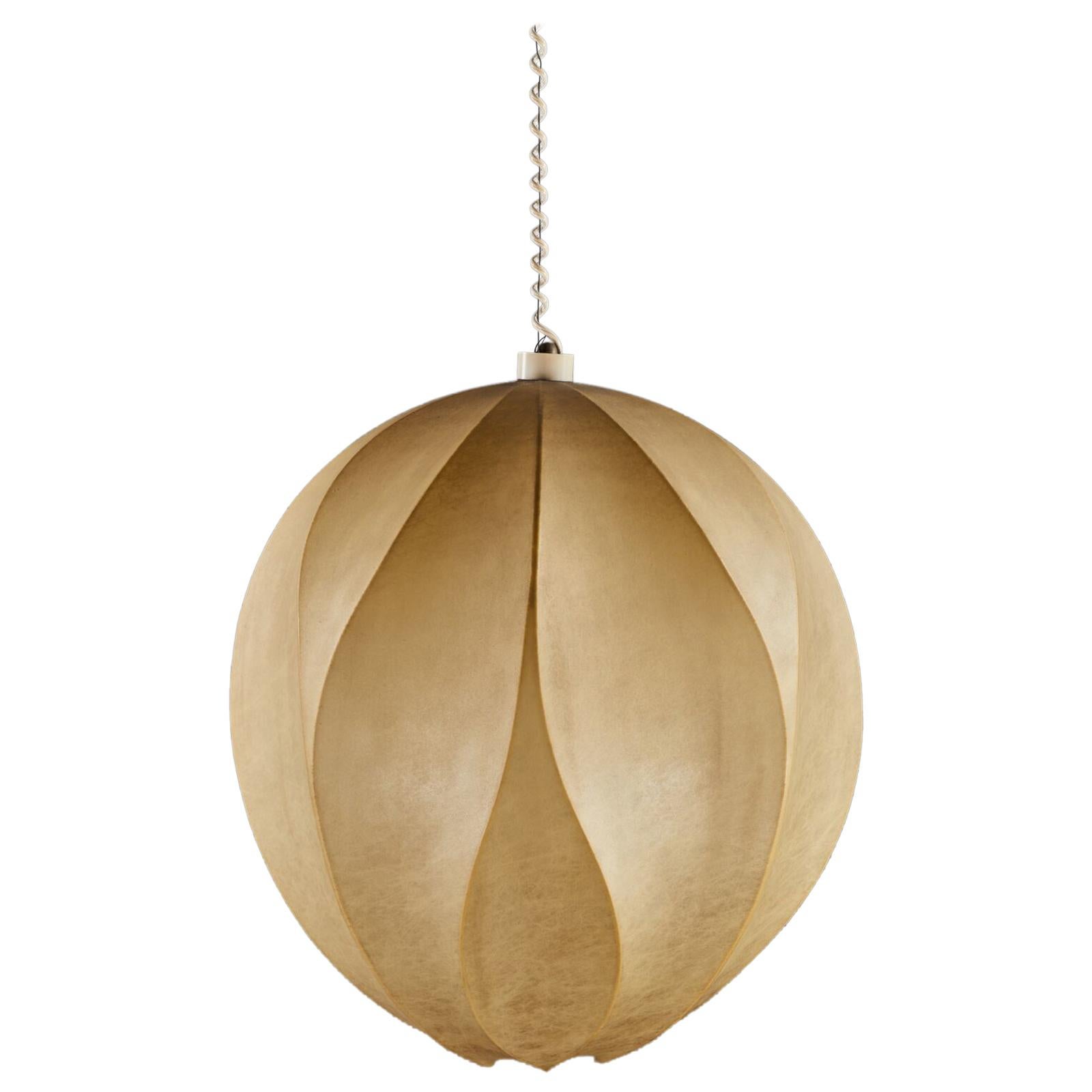 Italian Cocoon Pendant Lamp in the Manner of Pier and Achille Castiglioni