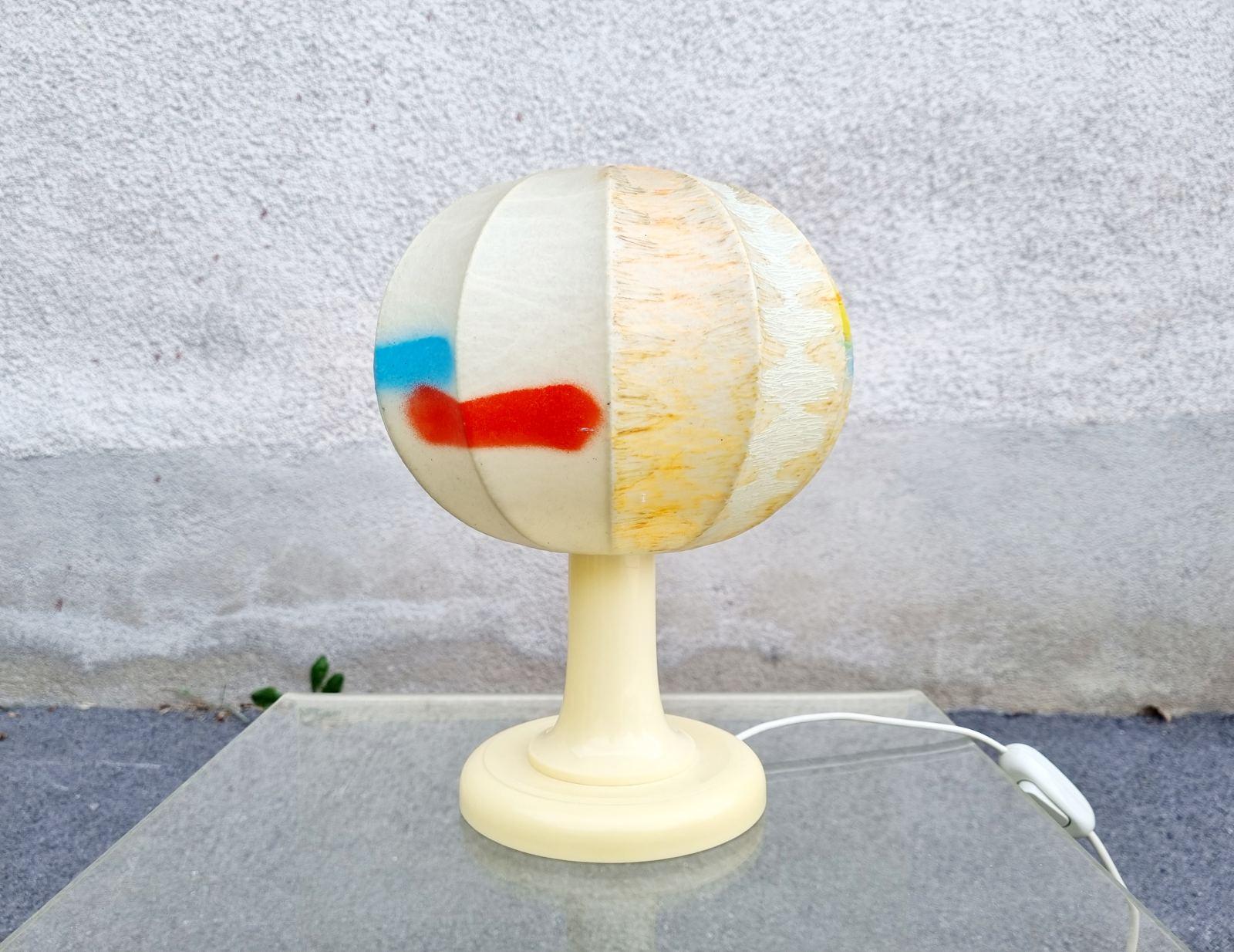 Lámparas de mesa italianas Cocoon Diseñadas por Achille and Pier Giacomo Castiglioni para Licht Studio Italia en los años 60