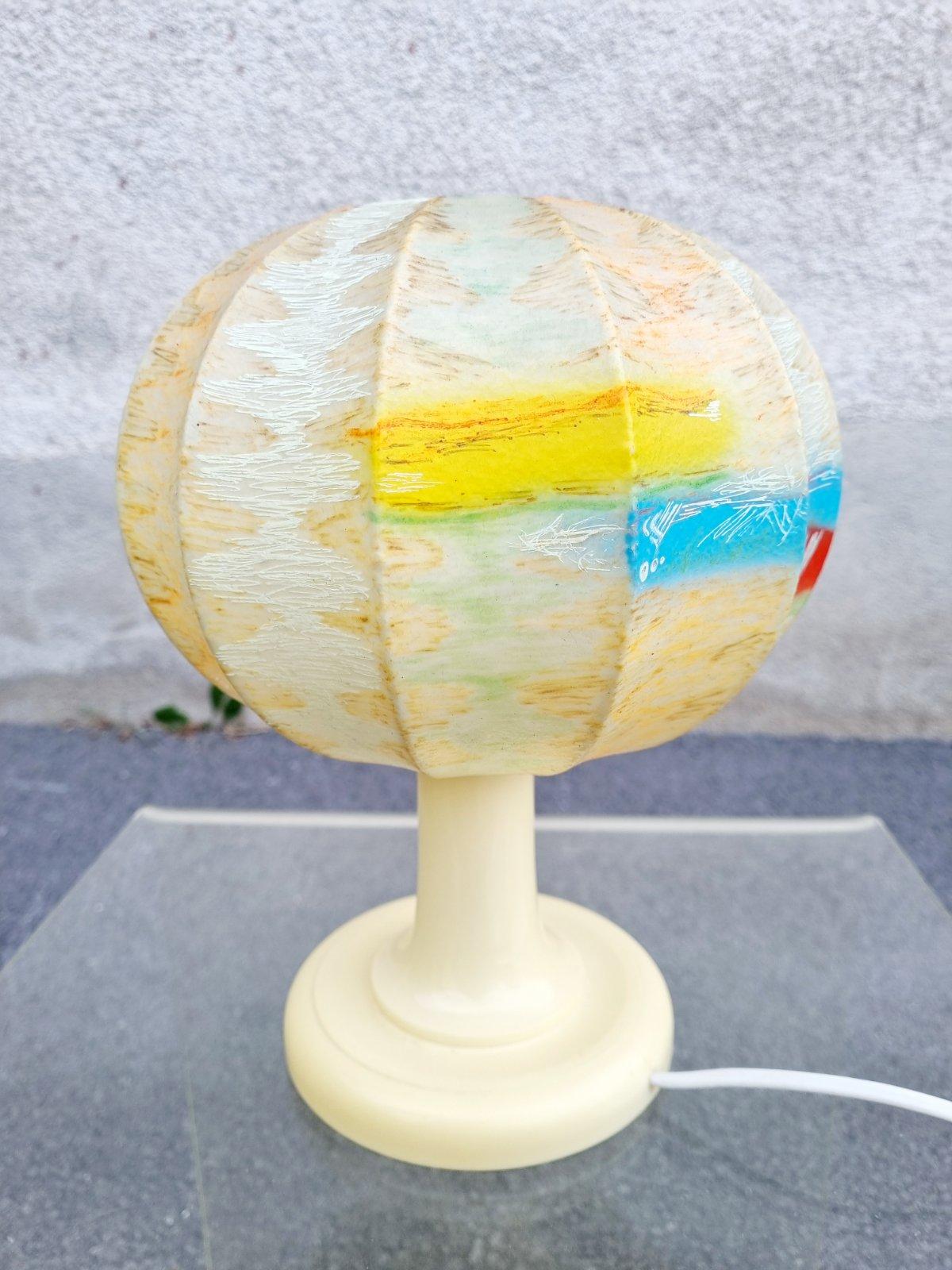 Lámpara de sobremesa italiana Cocoon de Achille and Pier Giacomo Castiglioni para Licht Studio en venta 2