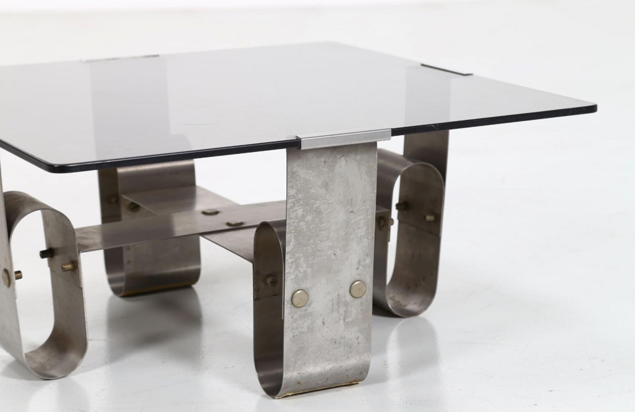 Italian Coffee Table, 1970s In Good Condition In Roma, IT