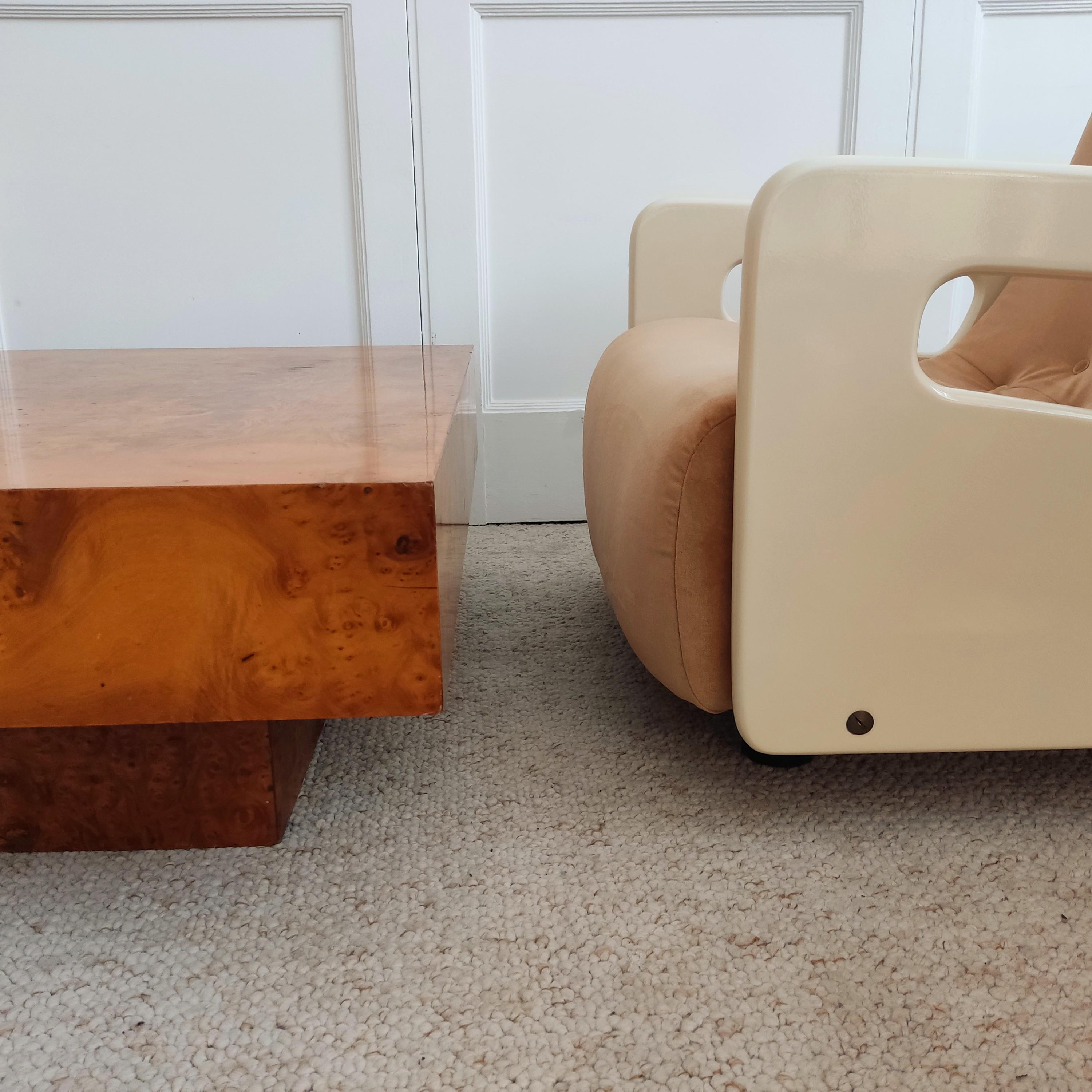 20ième siècle Italian coffee table 1970s - Radica. en vente