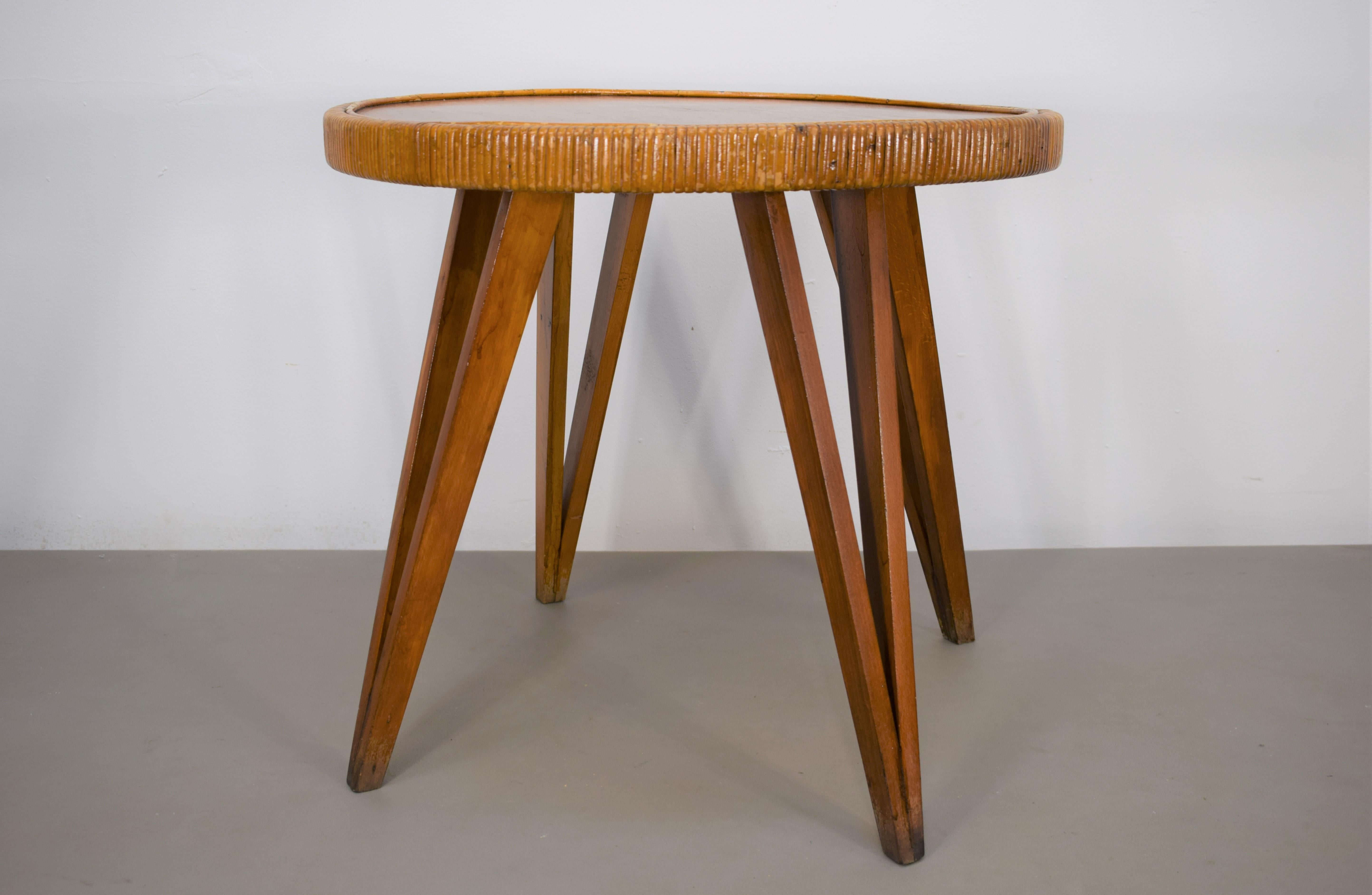 Mid-Century Modern Italian coffee table by Augusto Romano, 1940s