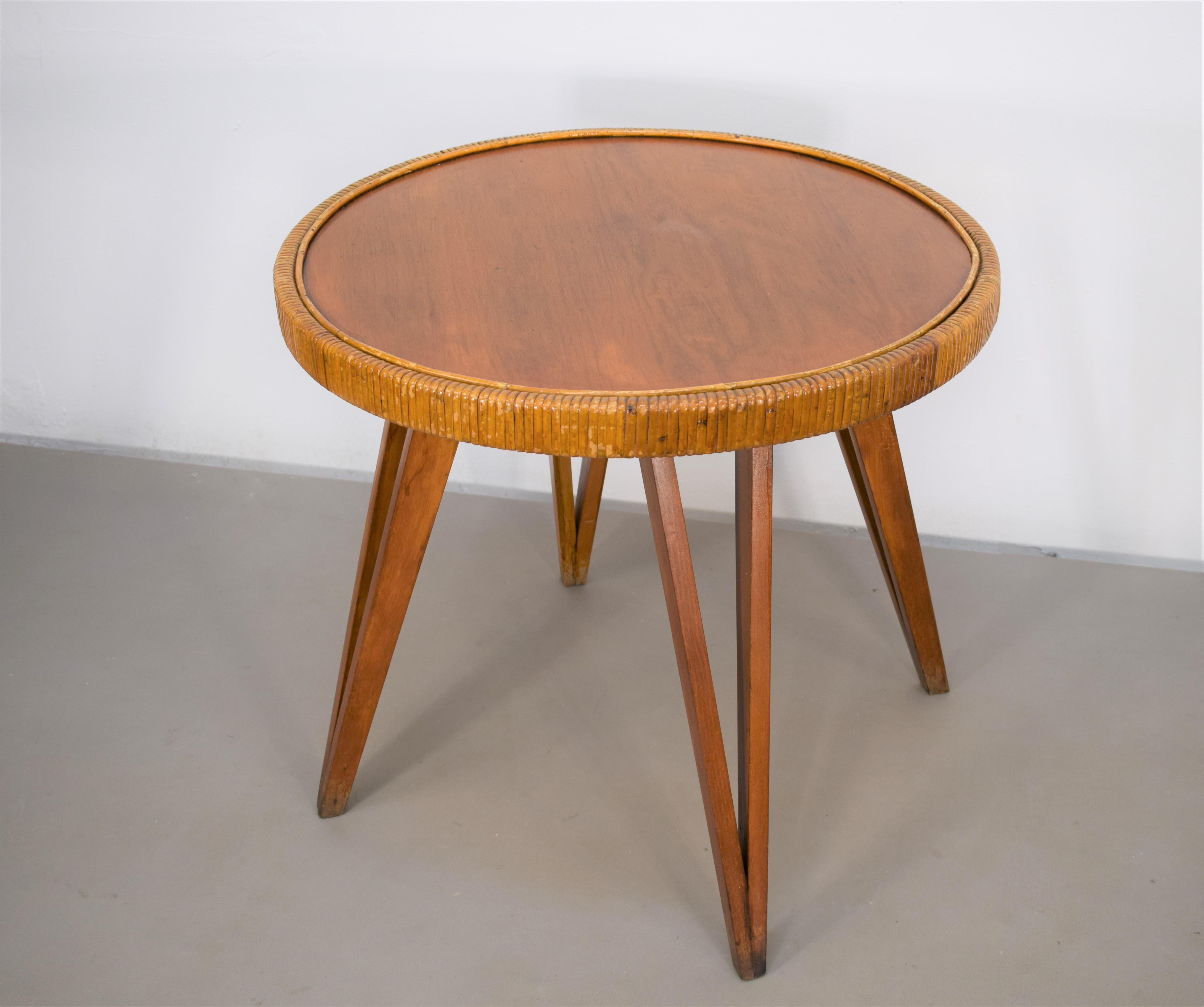 Italian coffee table by Augusto Romano, 1940s In Good Condition In Palermo, PA