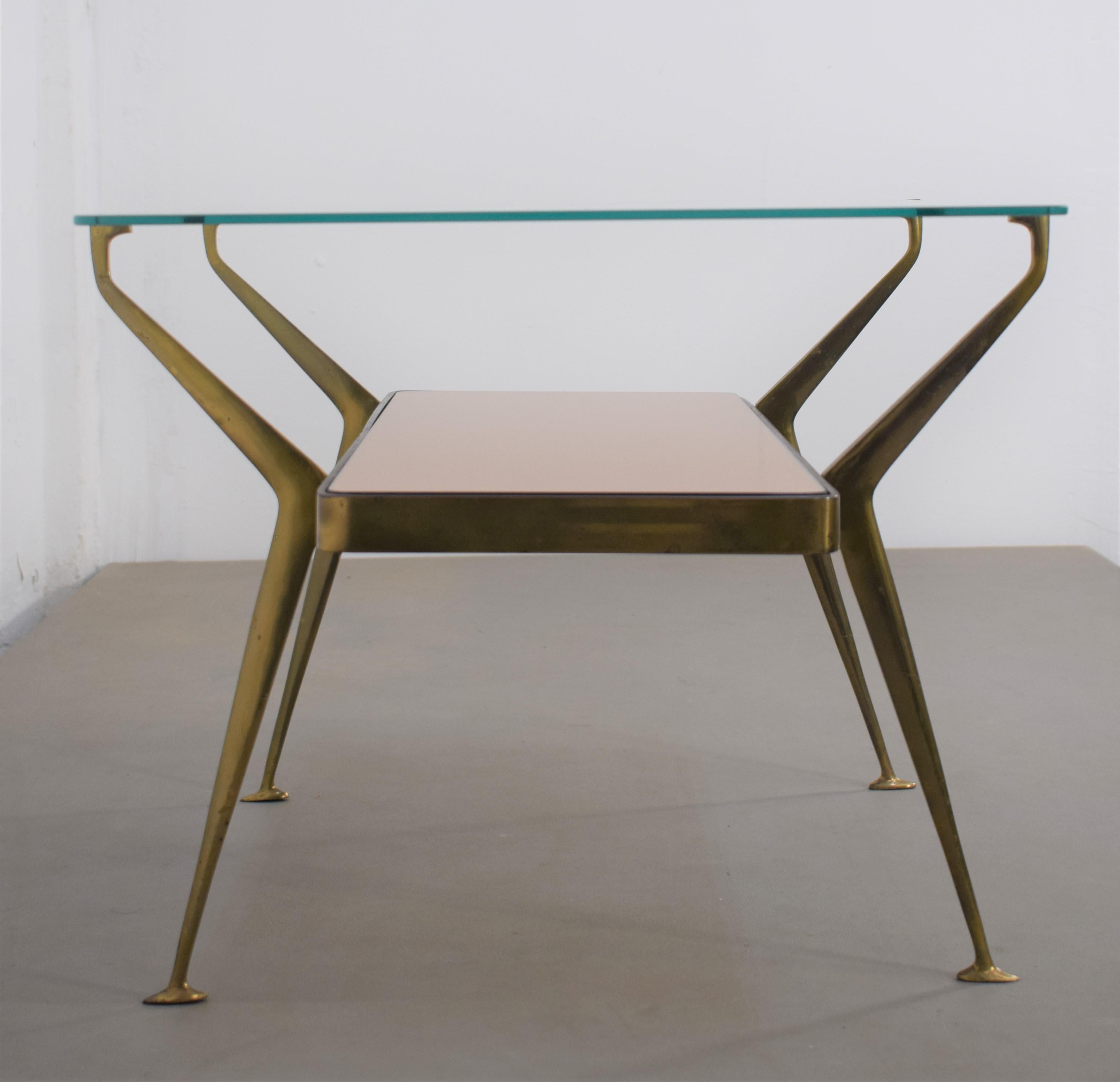 Italian Coffee Table by Cesare Lacca, 1950s 3