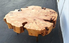 Table basse italienne de Gimo Fero dans le style de Gorge Nakashima