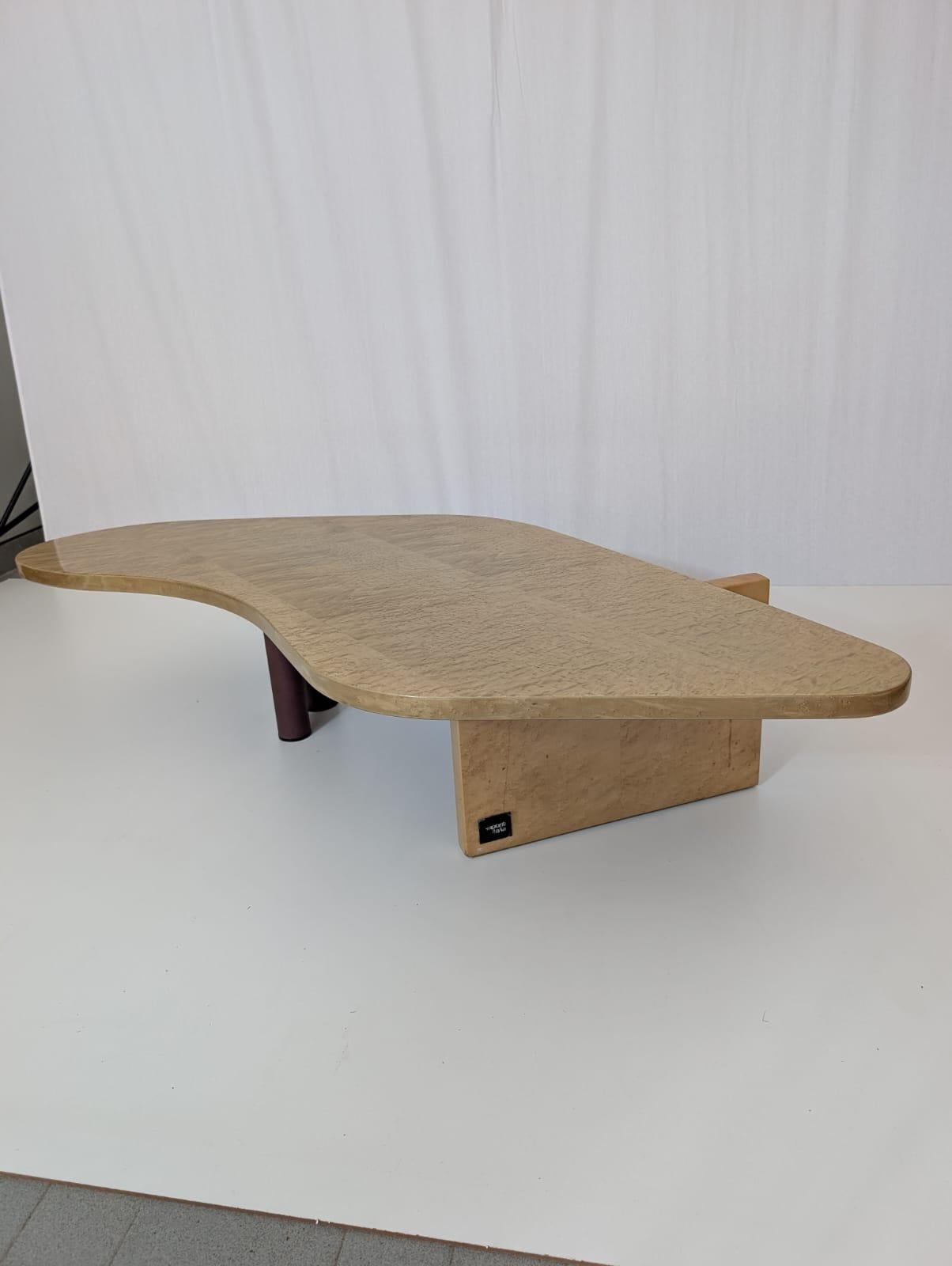 Mesa de centro italiana de Saporiti, años 70 Italian en venta