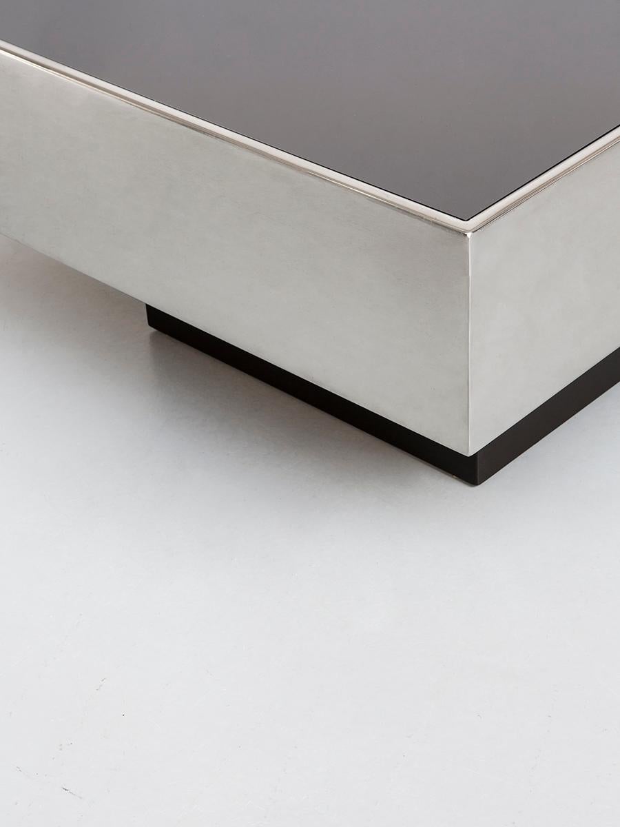 Late 20th Century Italian Coffee Table by Willy Rizzo for Cidue, 1970s