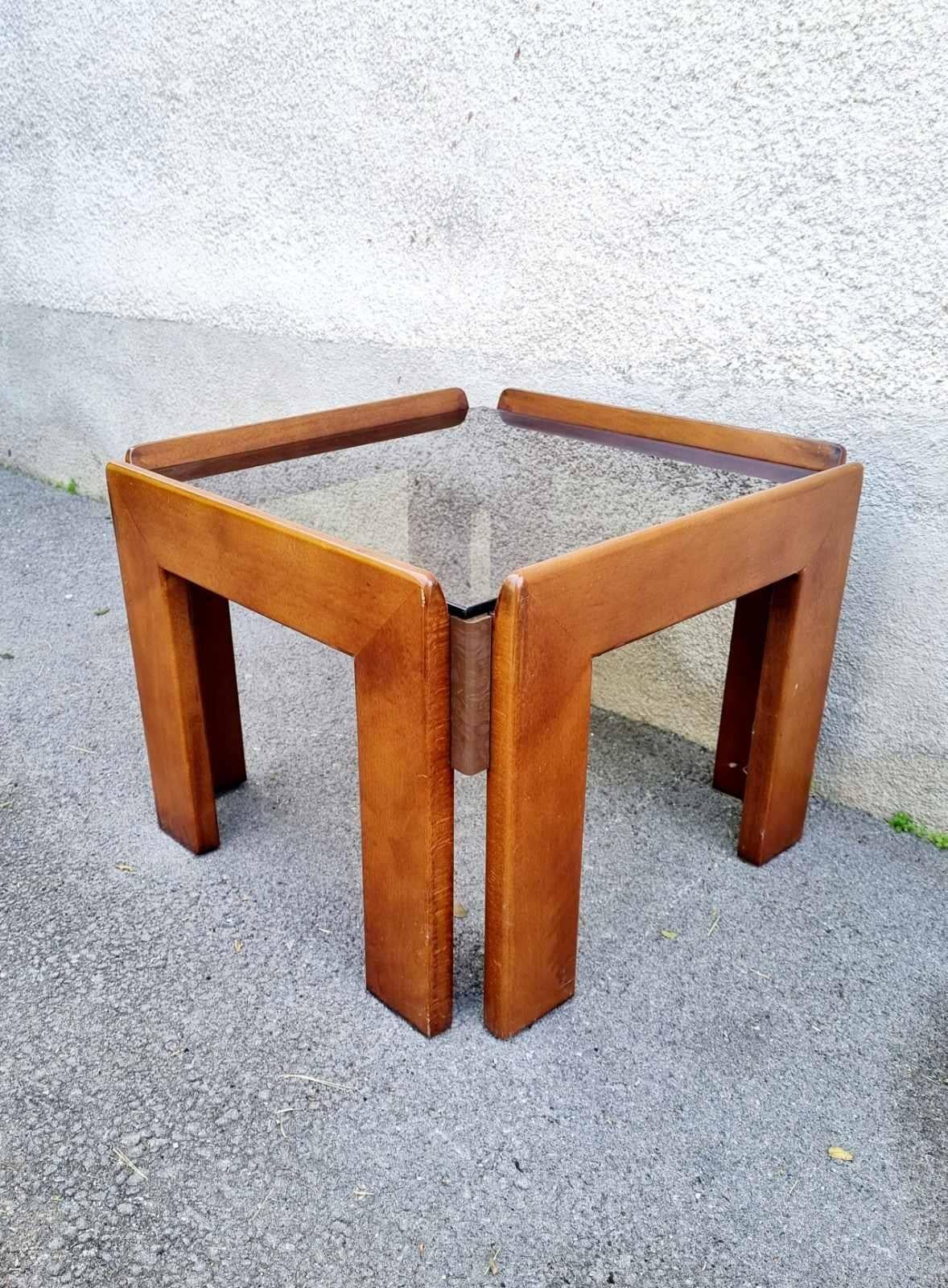 Milieu du XXe siècle Table basse italienne conçue par Afra & Tobia Scarpa, Italie, années 60 en vente
