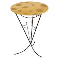 Italienischer Couchtisch aus Glas, Metall und Messing von Marta Marzotto