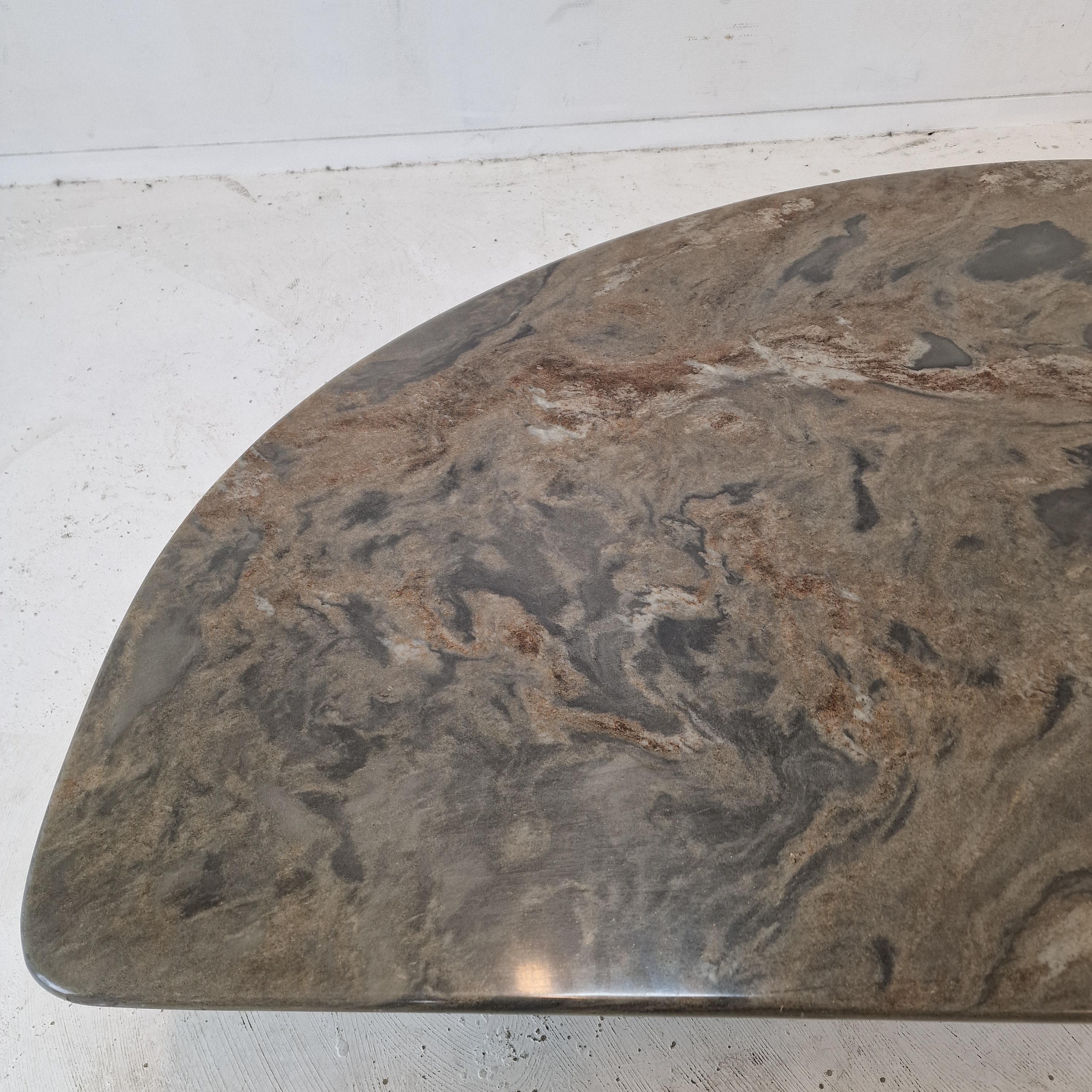 Italian Coffee Table in Granite, 1980s 14