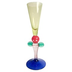 Italian Collection Glass in Multicolored Murano Glass from the 1950s