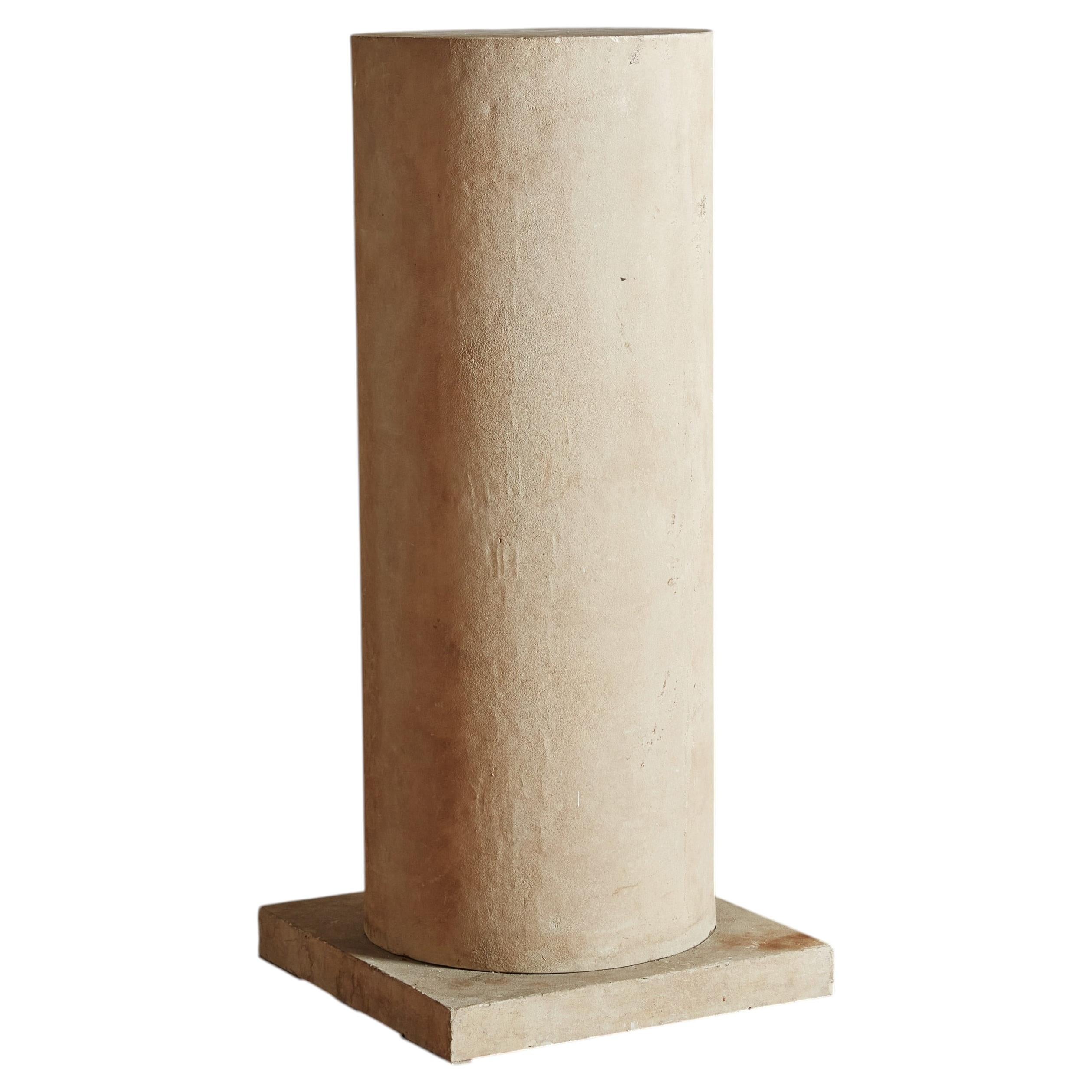 Italian Column Pedestal by Stone International, 1992