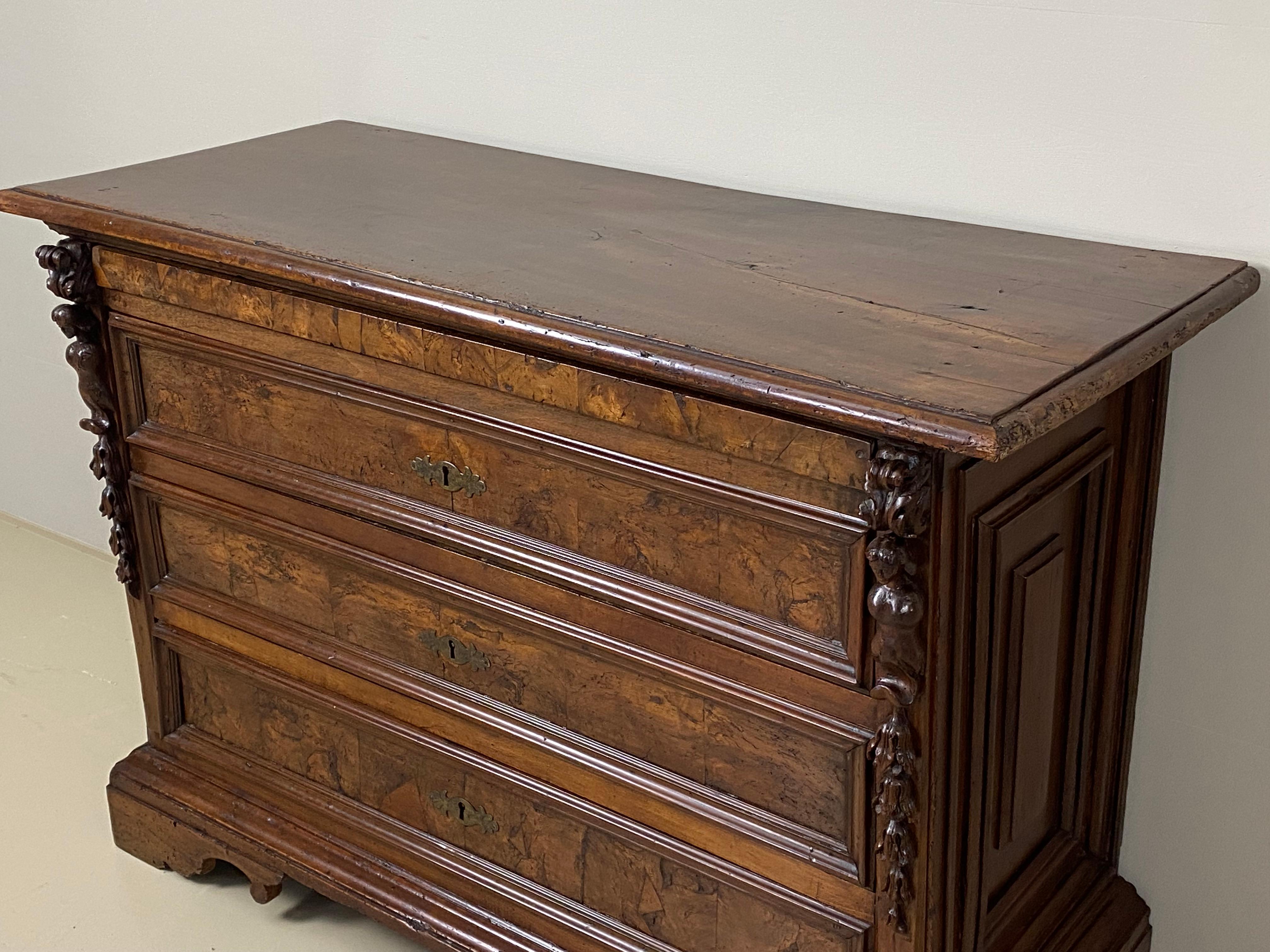 Antique Chest of Drawers, Italy, Tuscany, 18 th Century 4