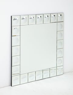 Italian Concave Dot Border Mirror