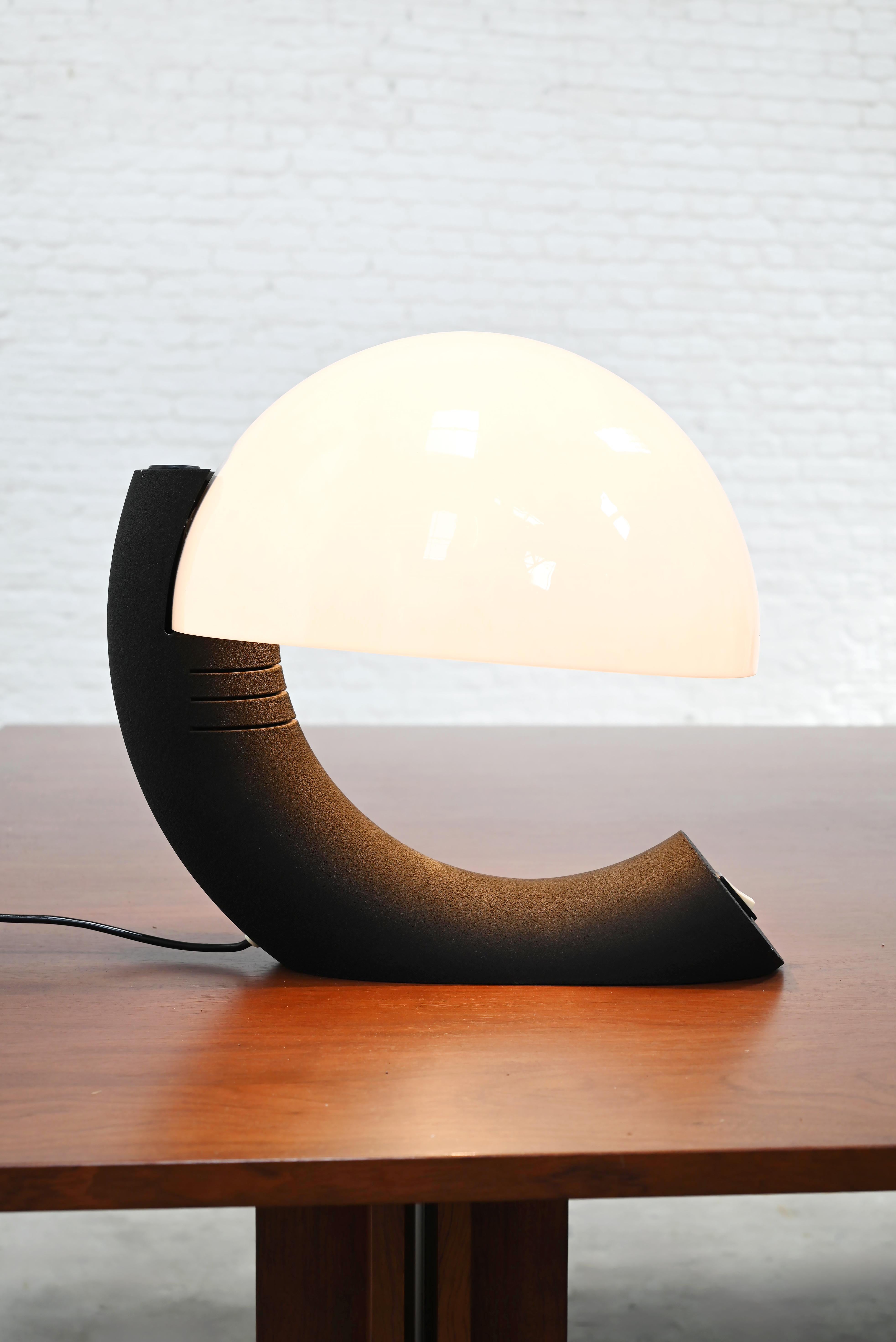 Space Age Italian 'Concordia' Table Lamp by E. Bosi for Martini Fratelli, 1970s For Sale