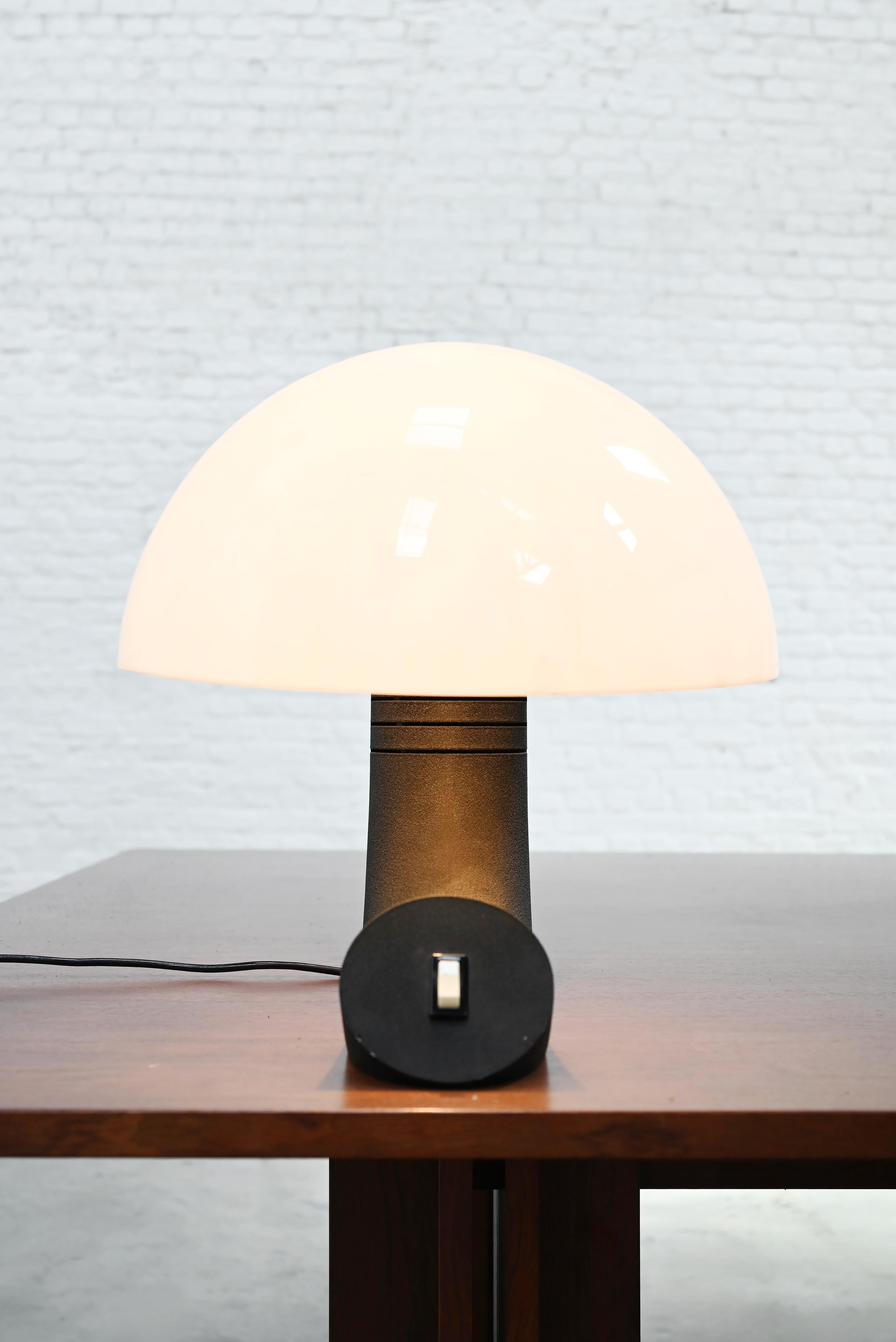 Metal Italian 'Concordia' Table Lamp by E. Bosi for Martini Fratelli, 1970s For Sale