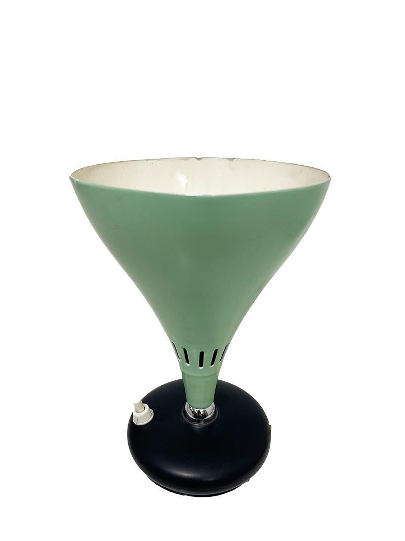 Italian cone uplighter lamp, 1950s In Good Condition For Sale In Delft, NL