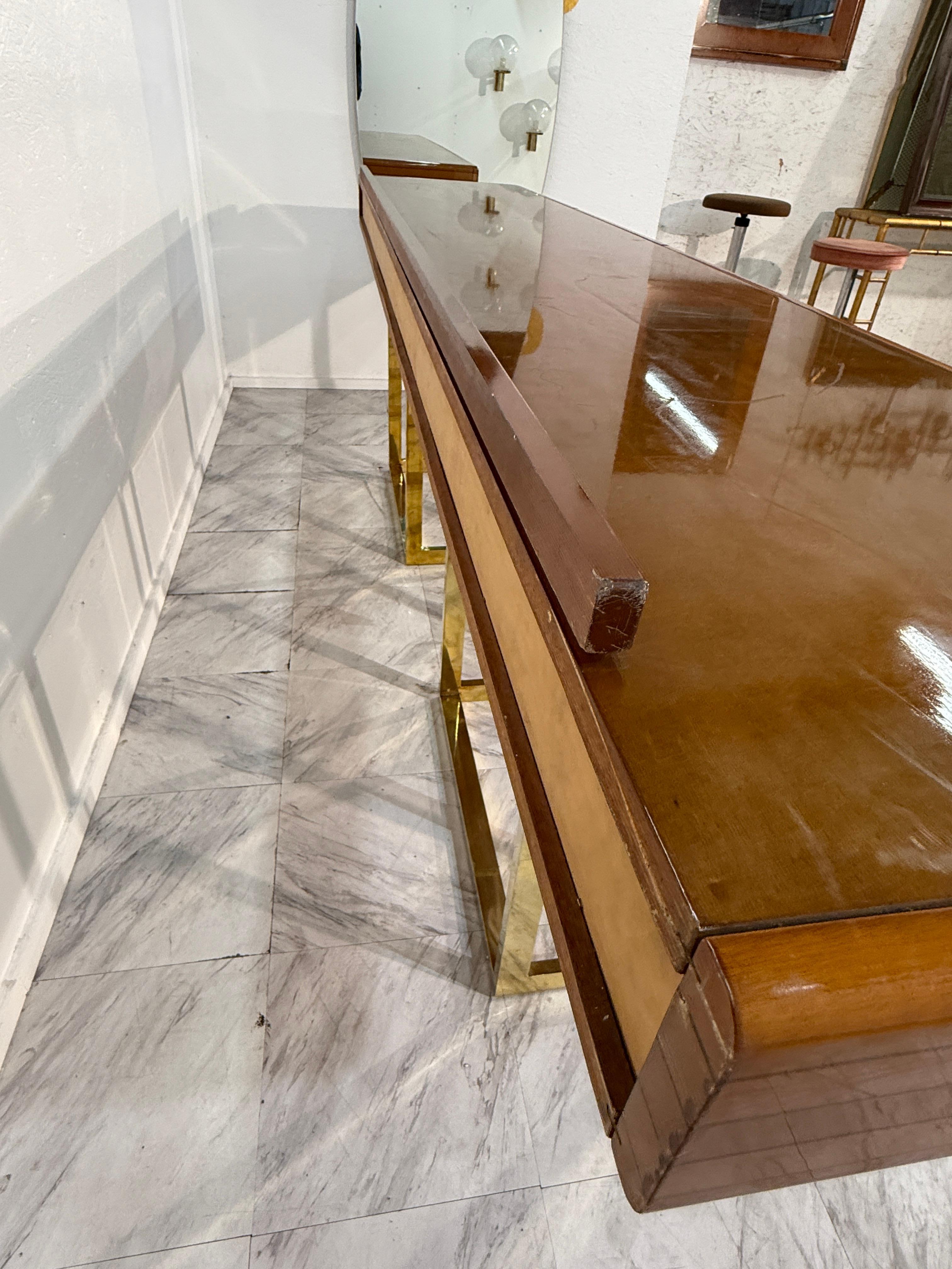 Italian console by Afra & Tobia Scarpa, 70s For Sale 2