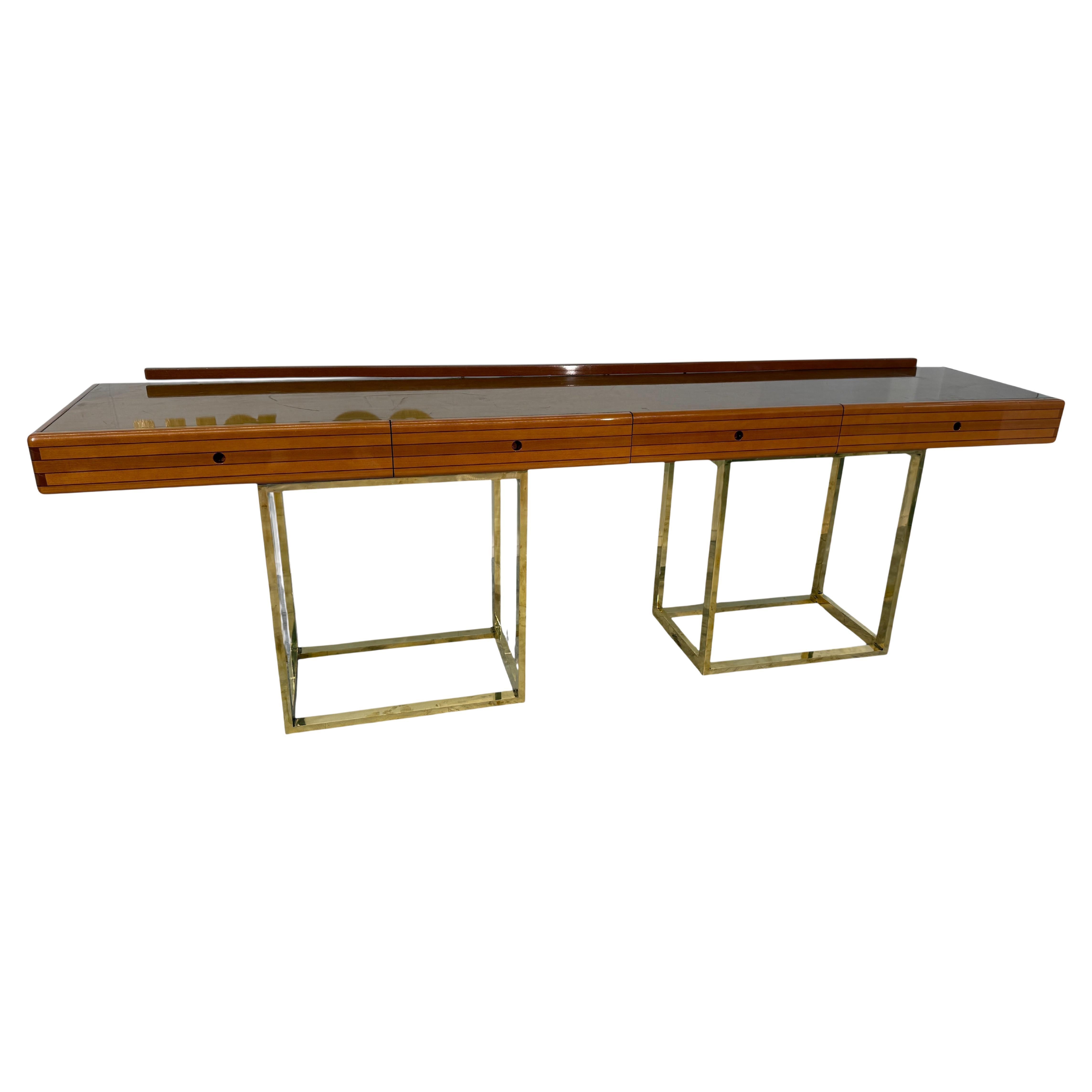 Italian console by Afra & Tobia Scarpa, 70s For Sale