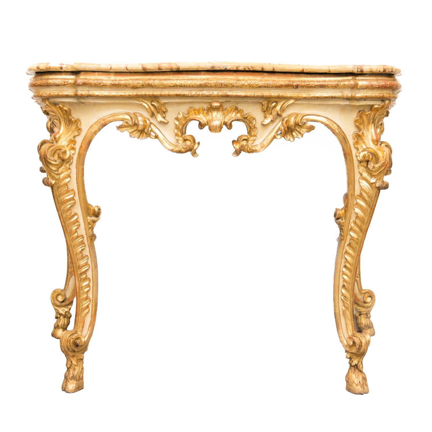 Louis XV Italian Console For Sale