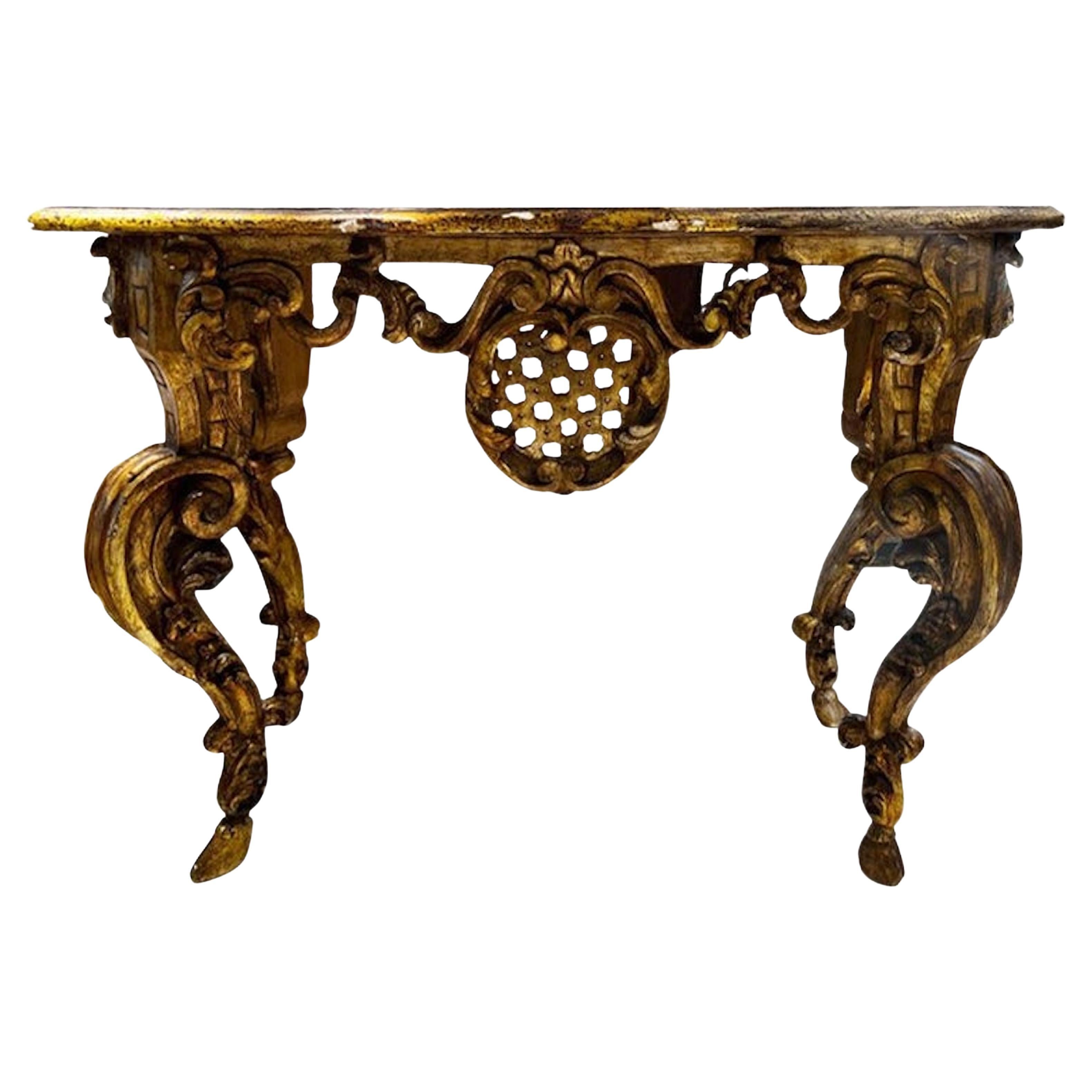 Italian Console Lombardia, 18th Century