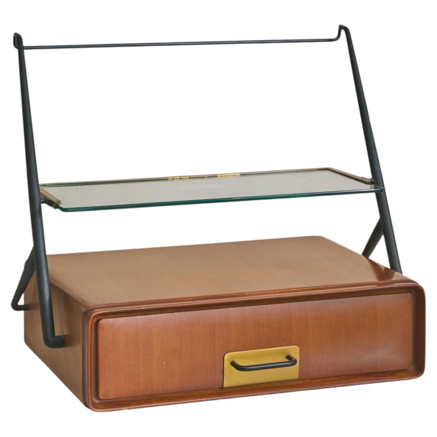 Italian Console or Bedside Table by Silvio Cavatorta, 1950s - 2 Available