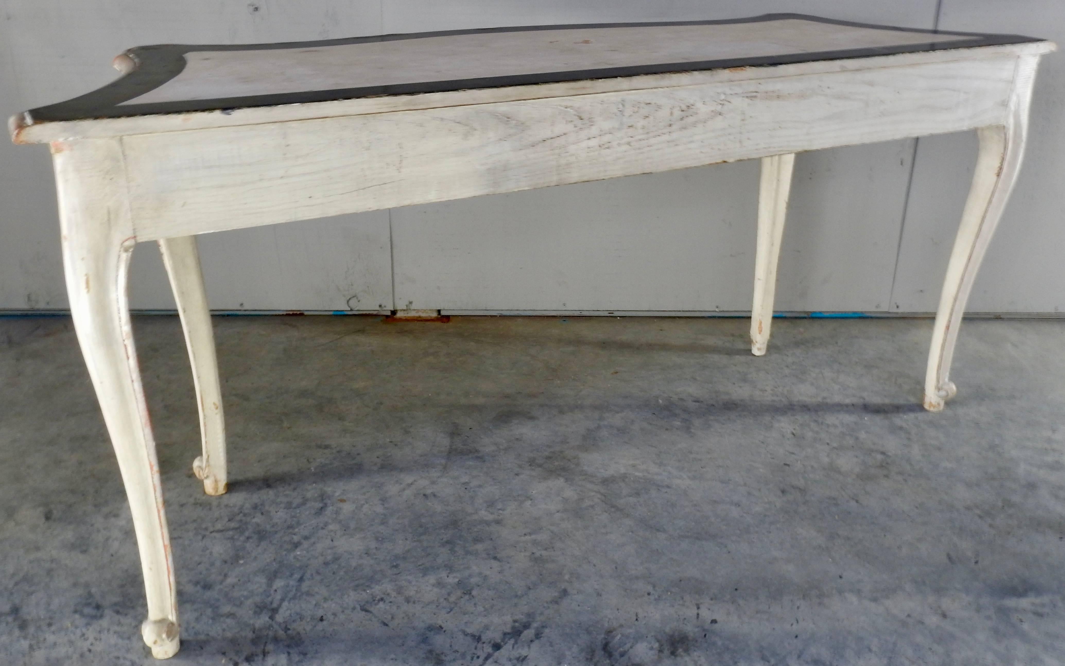 Mirror Italian Console Table Hand Painted For Sale